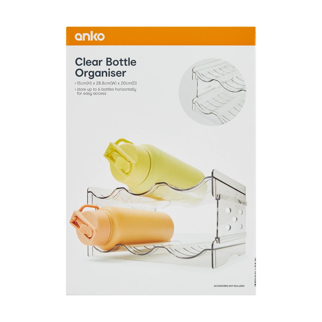 10 Clear Bottle Organiser, 10 of 10