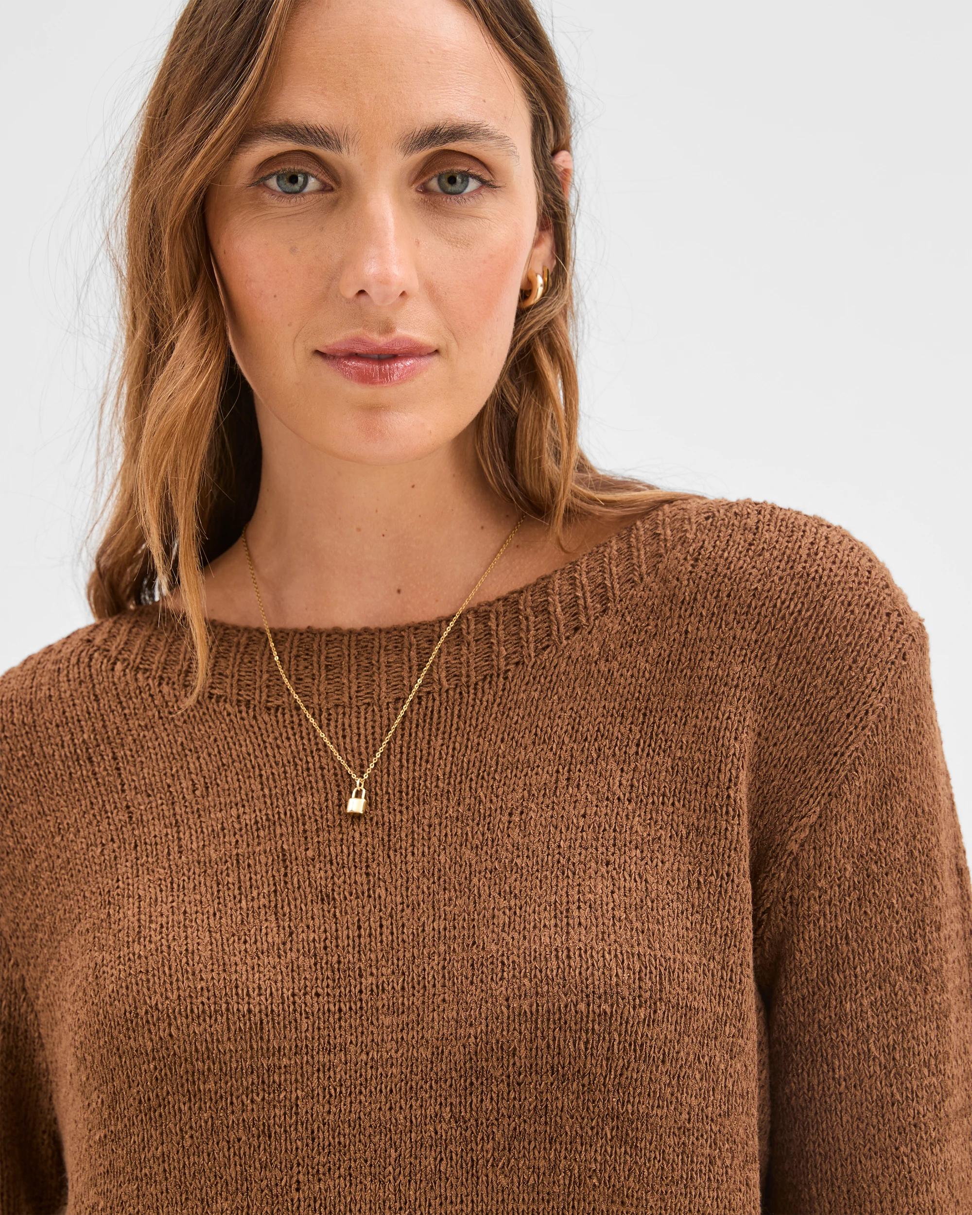 4 Target Woman Long Sleeve Asymmetric Jumper PARTIDGE, 4 of 5