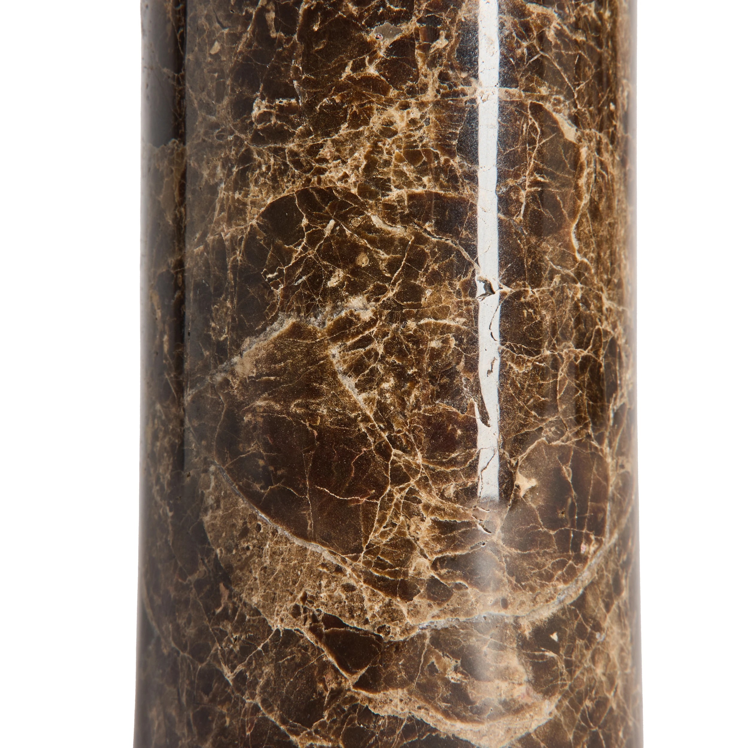 5 Marble Portable Rechargeable Lamp - Chocolate, 5 of 7