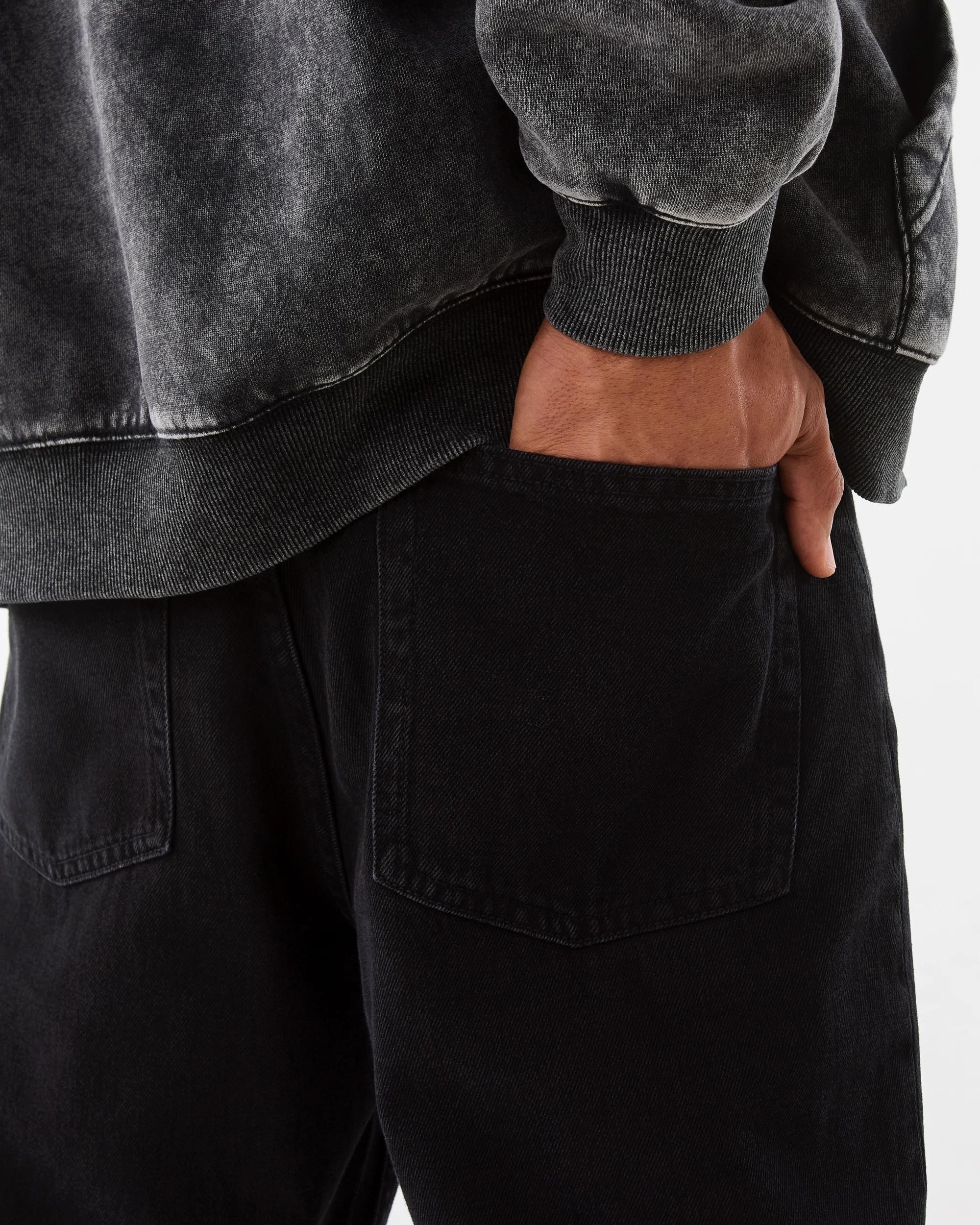 7 Baggy Jeans Blk Wash, 7 of 7