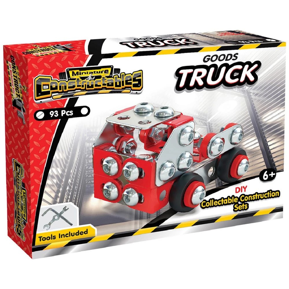 1 Miniature Constructables Goods Truck 93 Pieces, 1 of 2