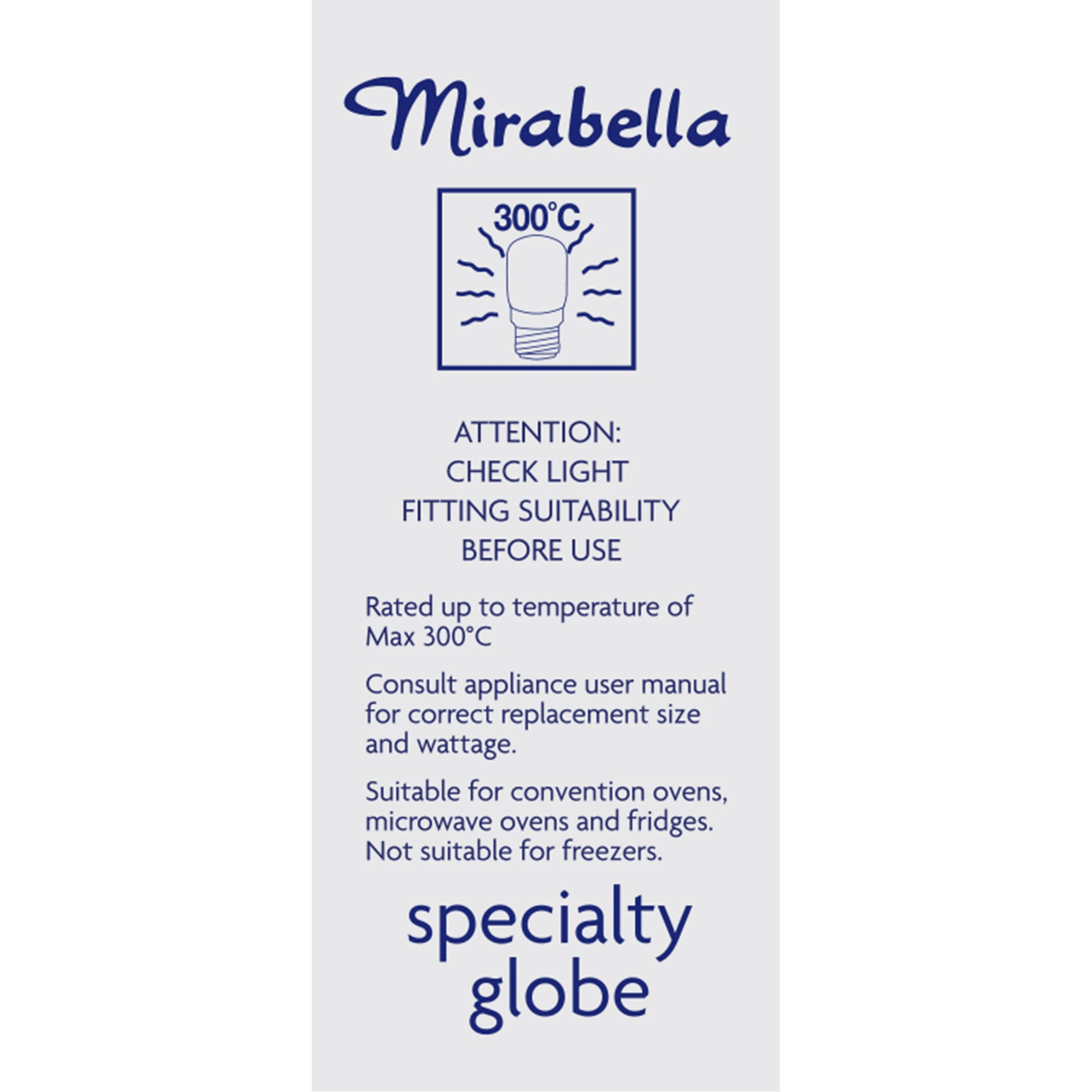 6 2 Pack I006875 Mirabella Appliance Pilot 25W Small Edison Screw Bulb, 6 of 6