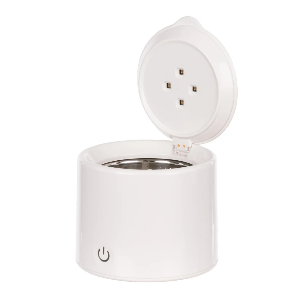 1 Davis & Waddell Electric Ultrasonic + UV Dental Cleaner - White, 1 of 2