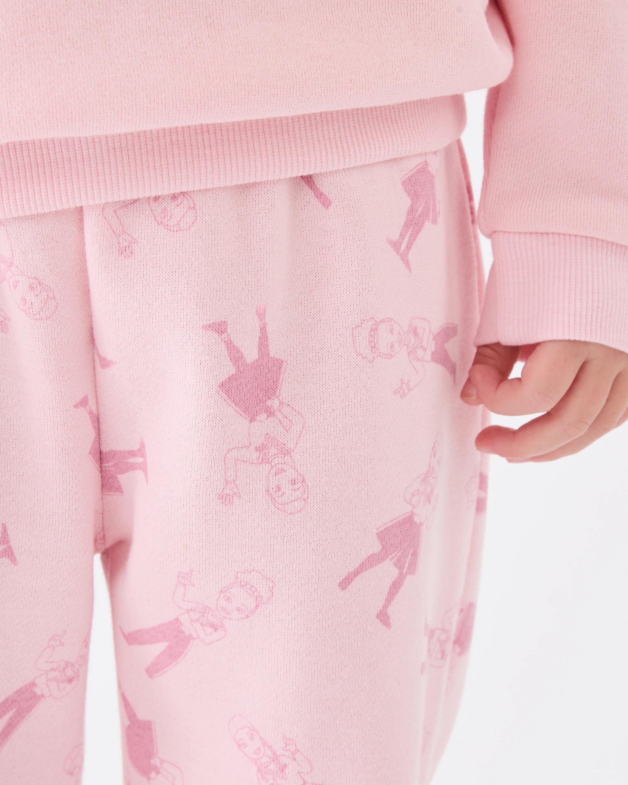 4 Wiggles License Sweat Set Pnk Wiggly, 4 of 9