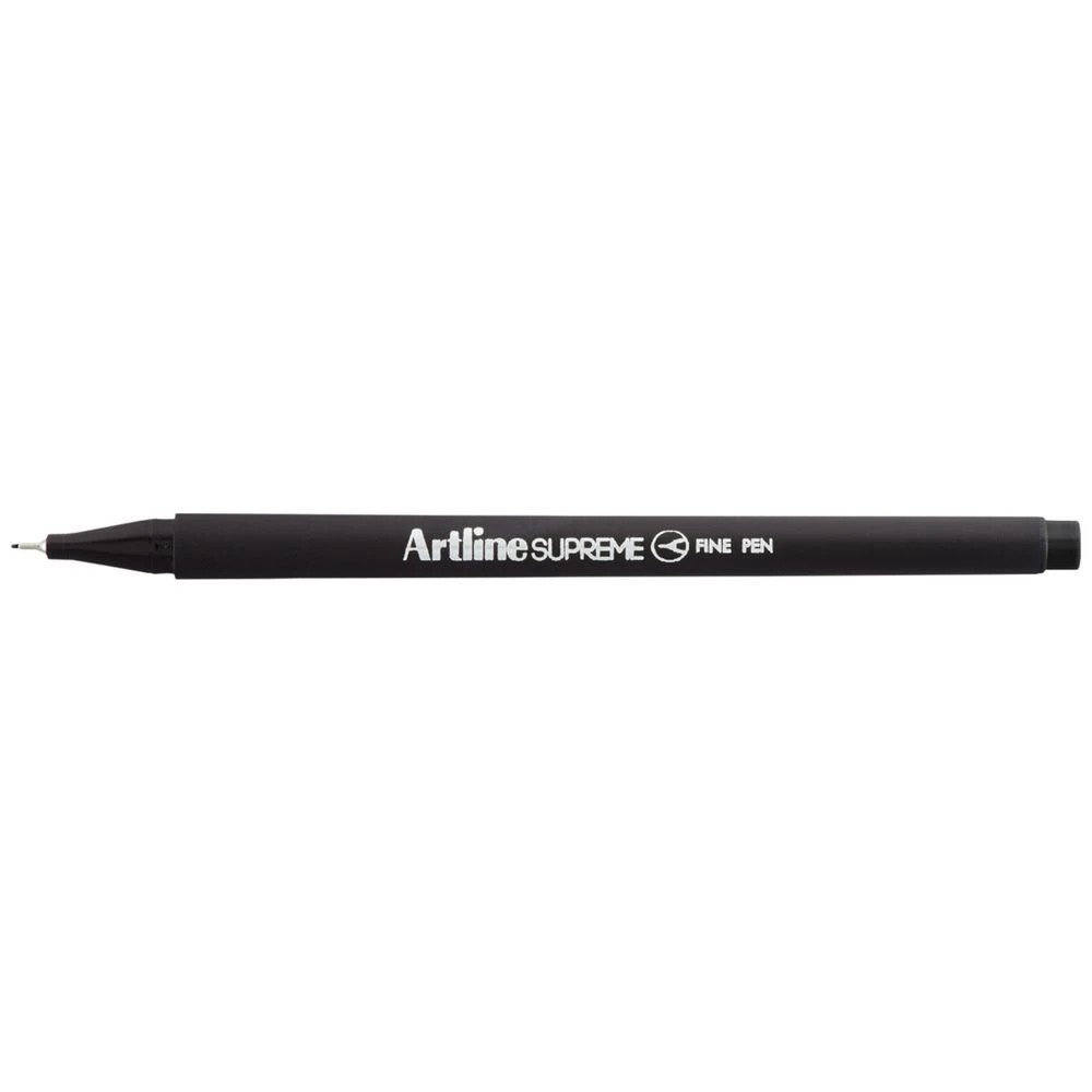 1 Artline Supreme Fineliner Pen Black, 1 of 1