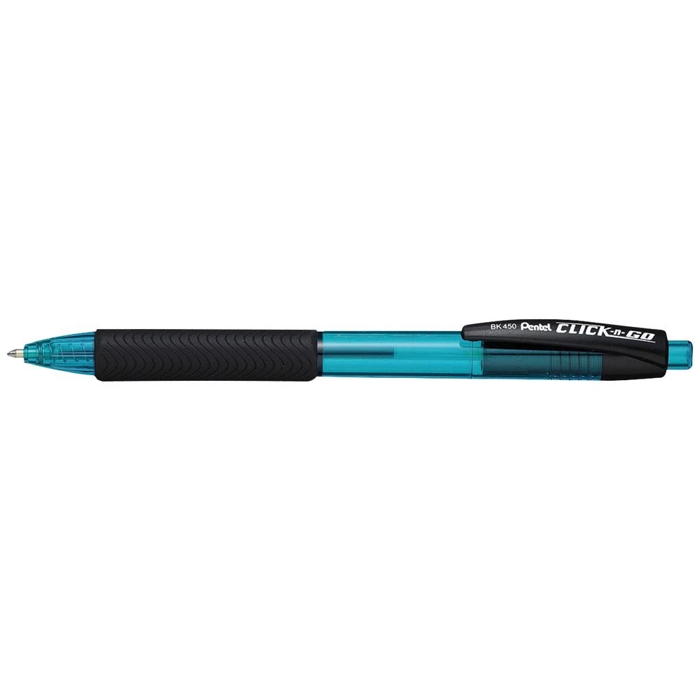 1 Pentel Click n Go Ballpoint Pen Blue, 1 of 1