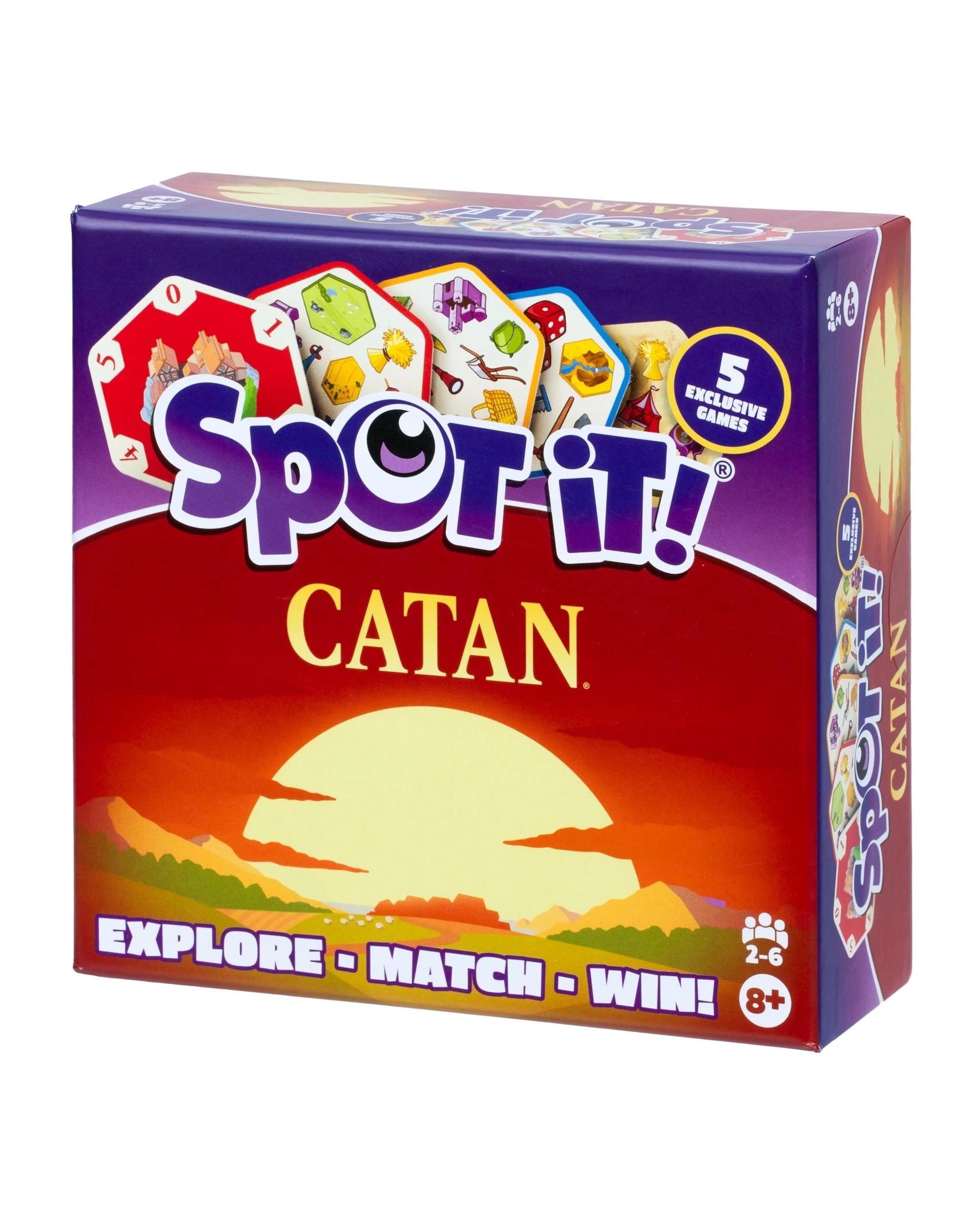 2 Spot It! Catan Card Game, 2 of 8