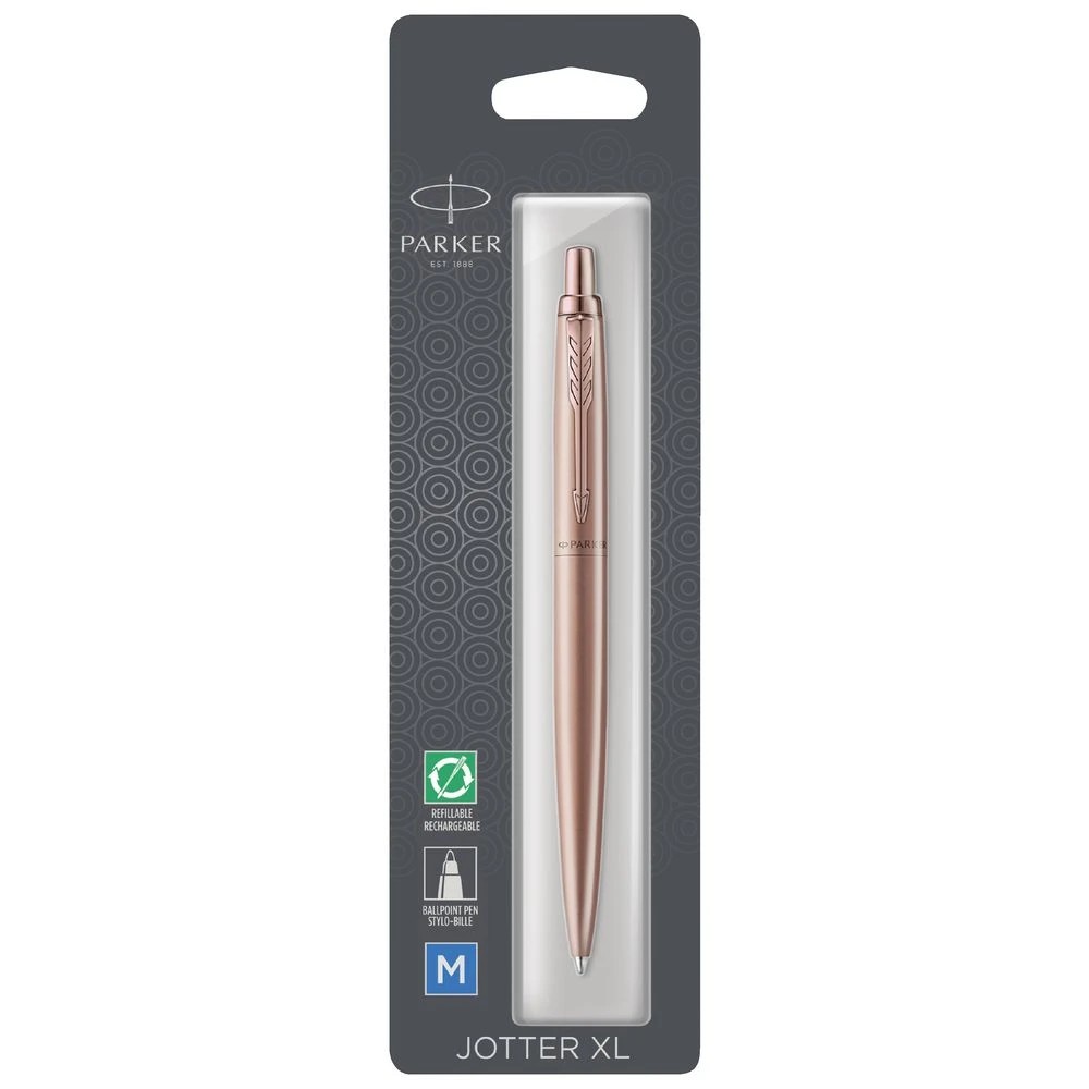 3 Parker Jotter XL Ballpoint Pen Rose Gold, 3 of 7