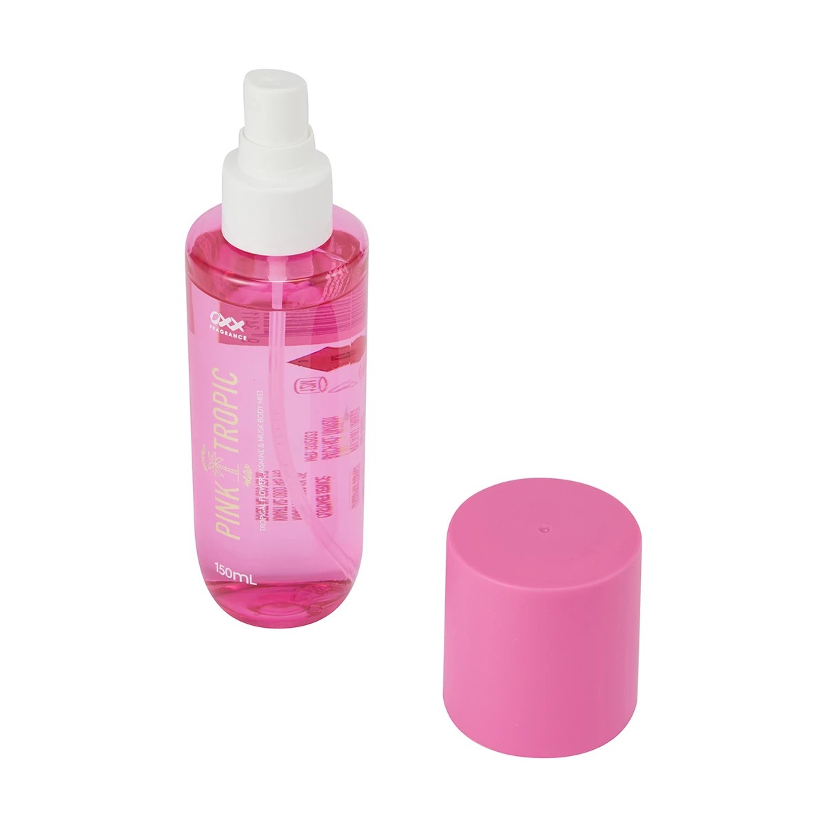 2 OXX Fragrance Pink Tropic Summer Solstice Body Mist - Tropical Flower, Jasmine and Musk, 2 of 6