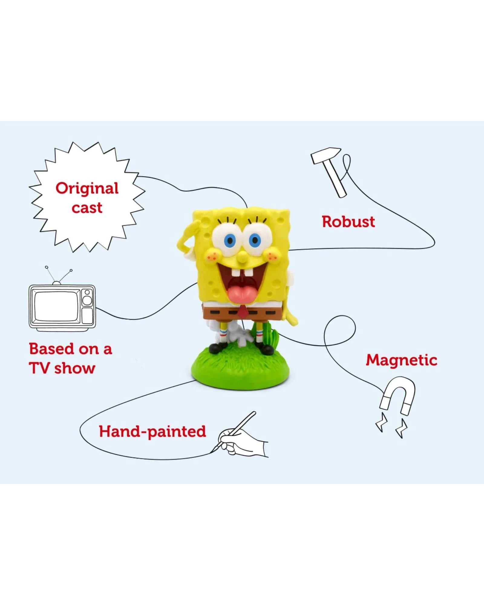 3 Tonies - Spongebob Squarepants Tonie Audio Character - Multi, 3 of 6