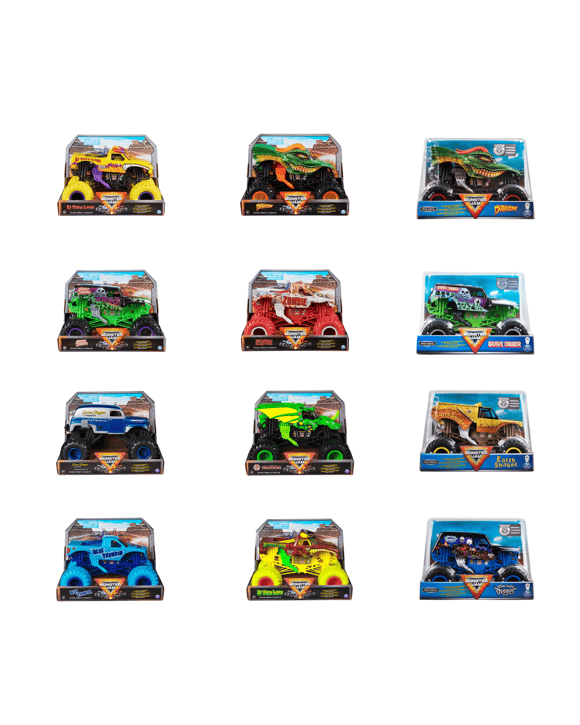 Monster Jam 1:24 Die Cast Monster Truck - Assorted