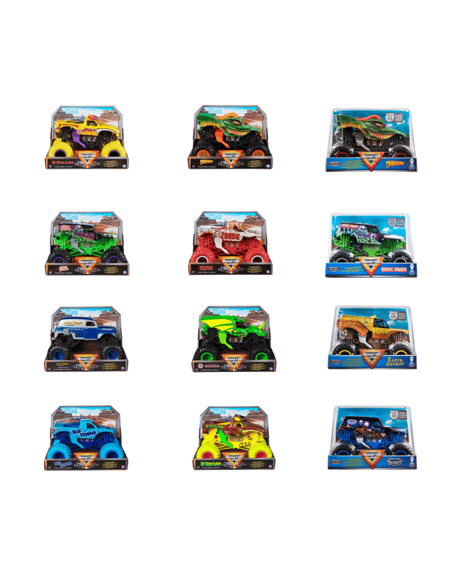 Monster Jam 1:24 Die Cast Monster Truck - Asso