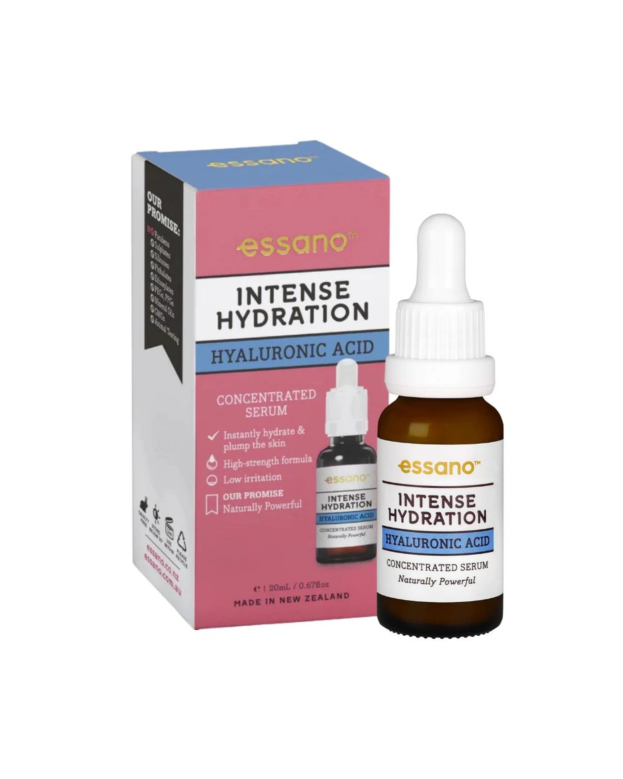 1 Essano Intense Hydration Hyaluronic Acid Concentrated Serum 20mL, 1 of 1