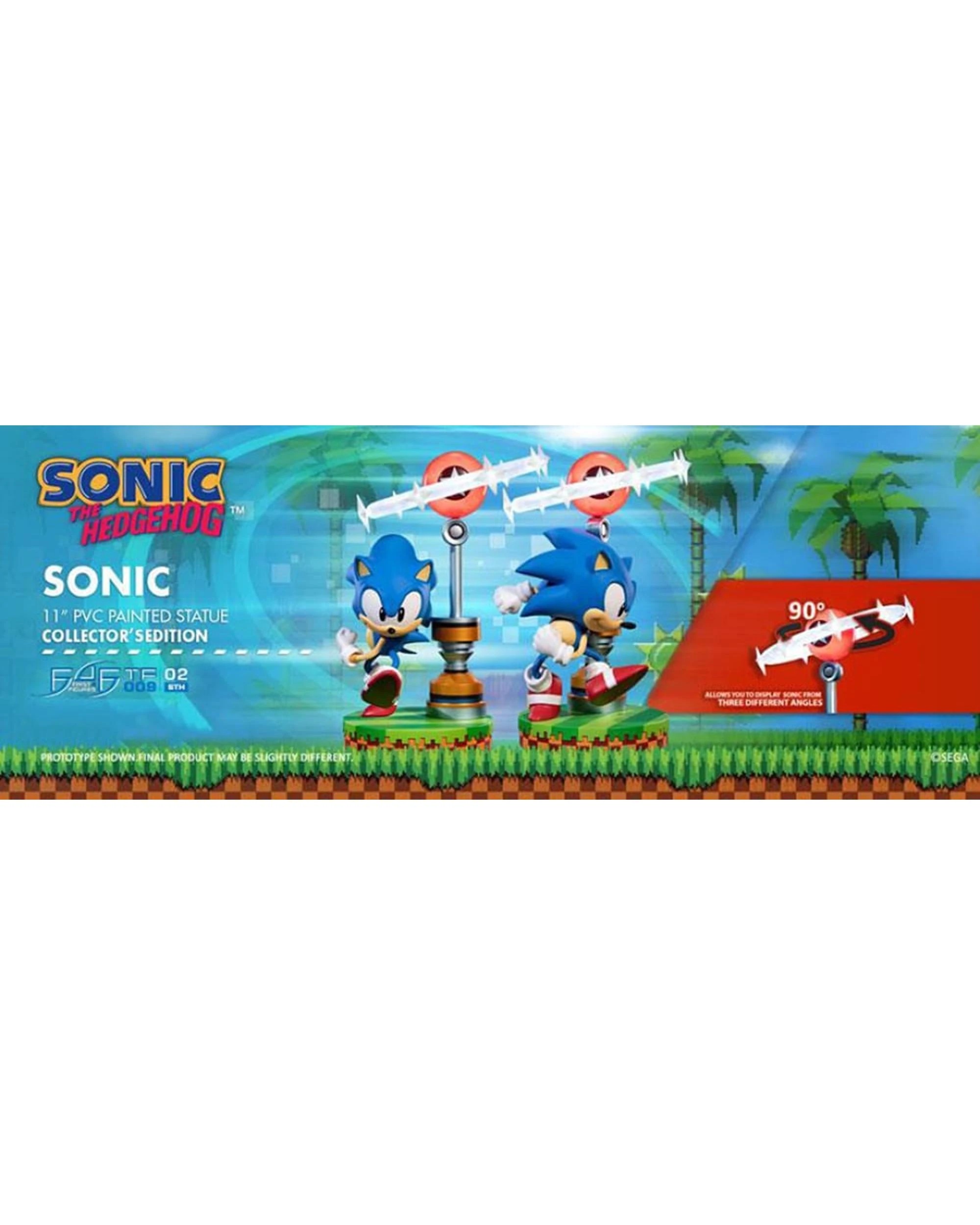 2 Sonic Collector's Edition 11 inch PVC Statue, 2 of 3