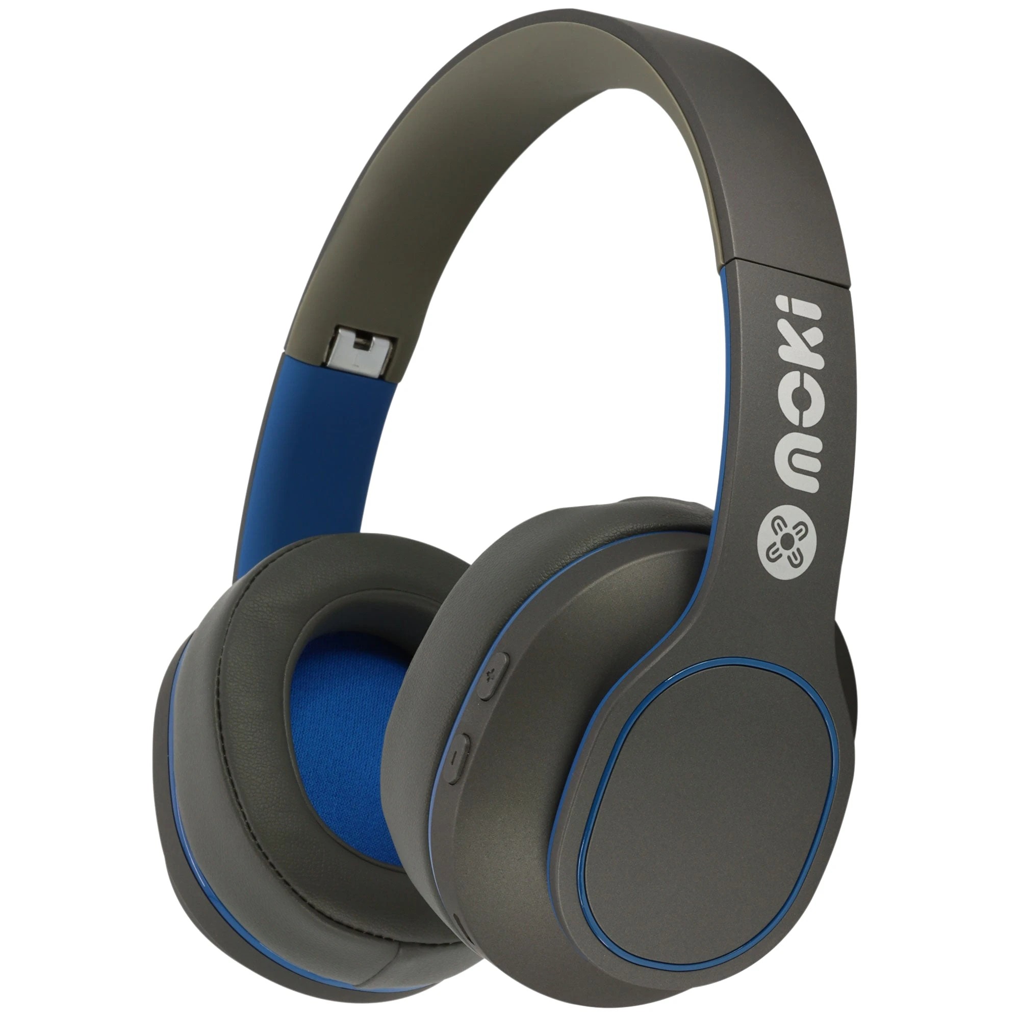1 Moki Navigator Wireless ANC Headphones 89 dB Volume Limited - Blue - Blue, 1 of 4
