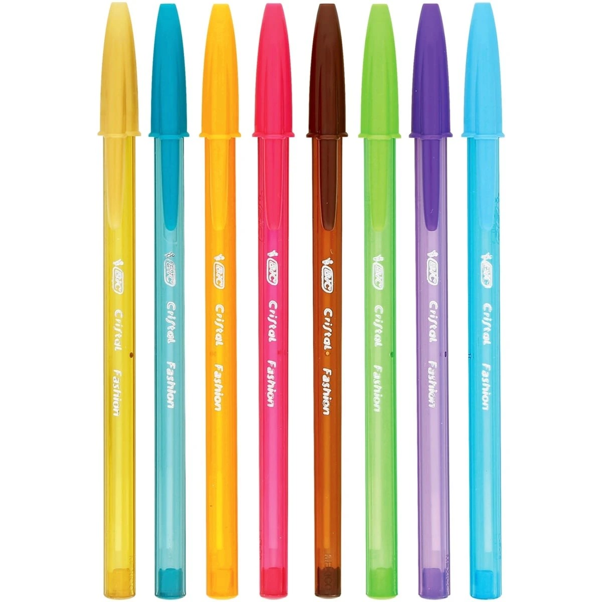 2 8 Pack BIC Cristal Fashion Ball Pens, 2 of 7