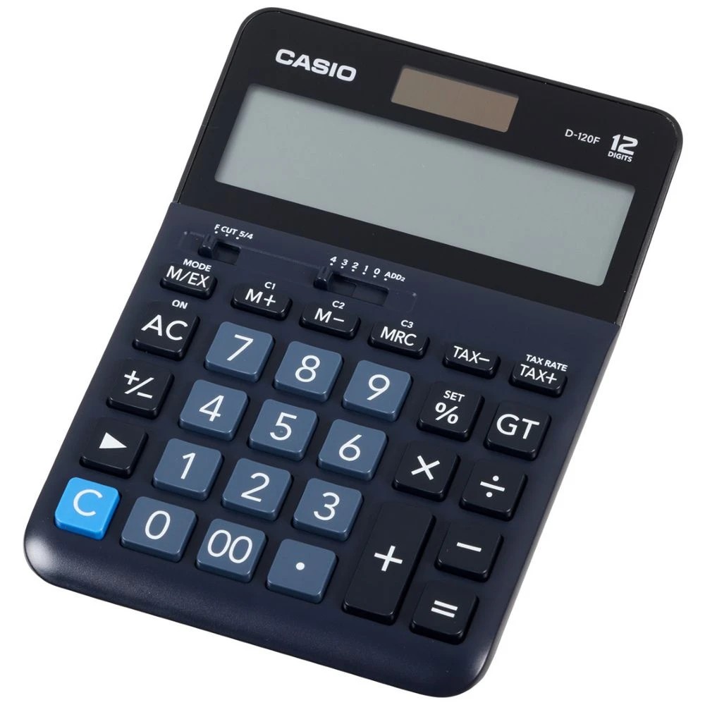 2 Casio D120-F Desktop Calculator, 2 of 4