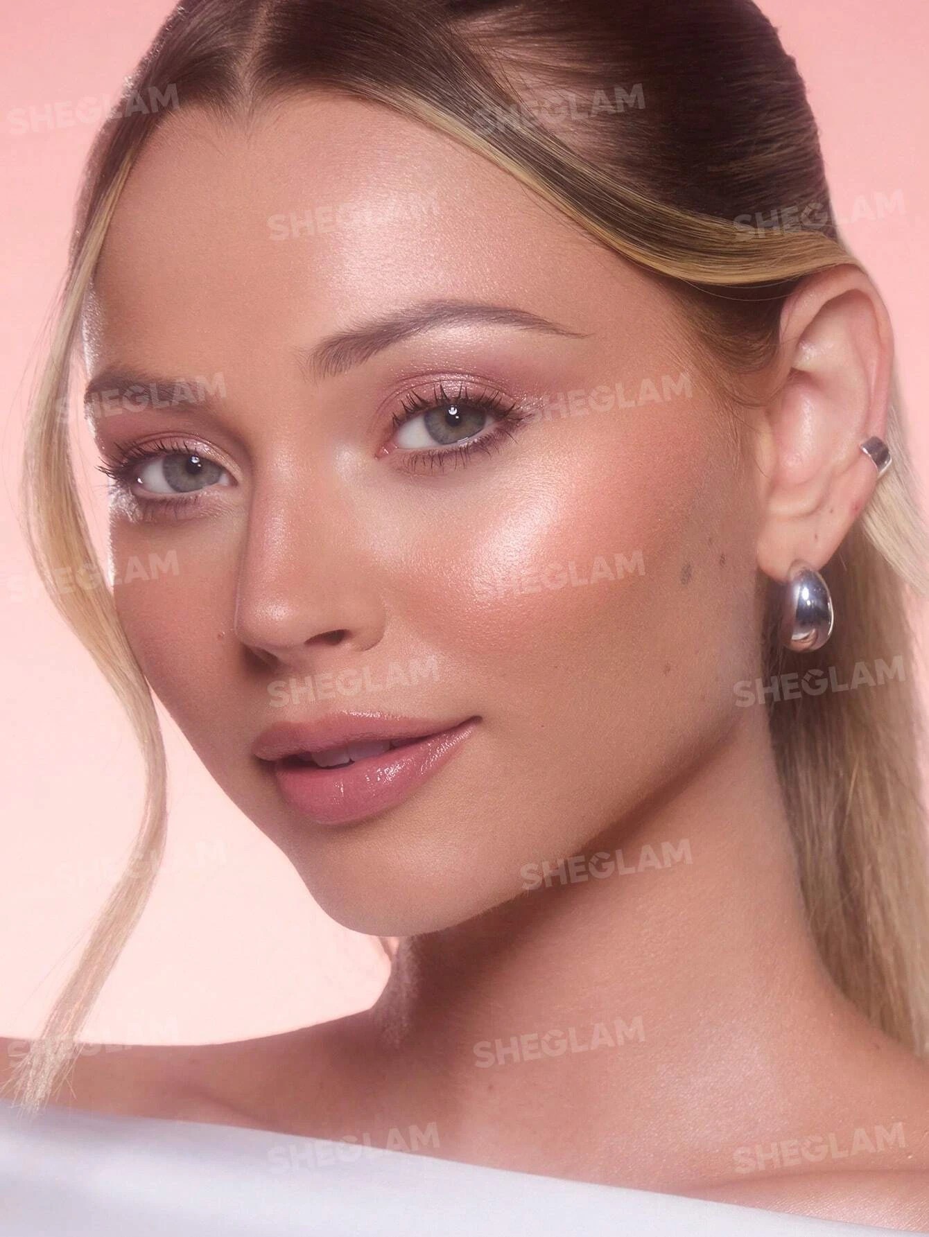 3 SHEGLAM Buttery Bling Highlighter Stick - Pink Satin, 3 of 7