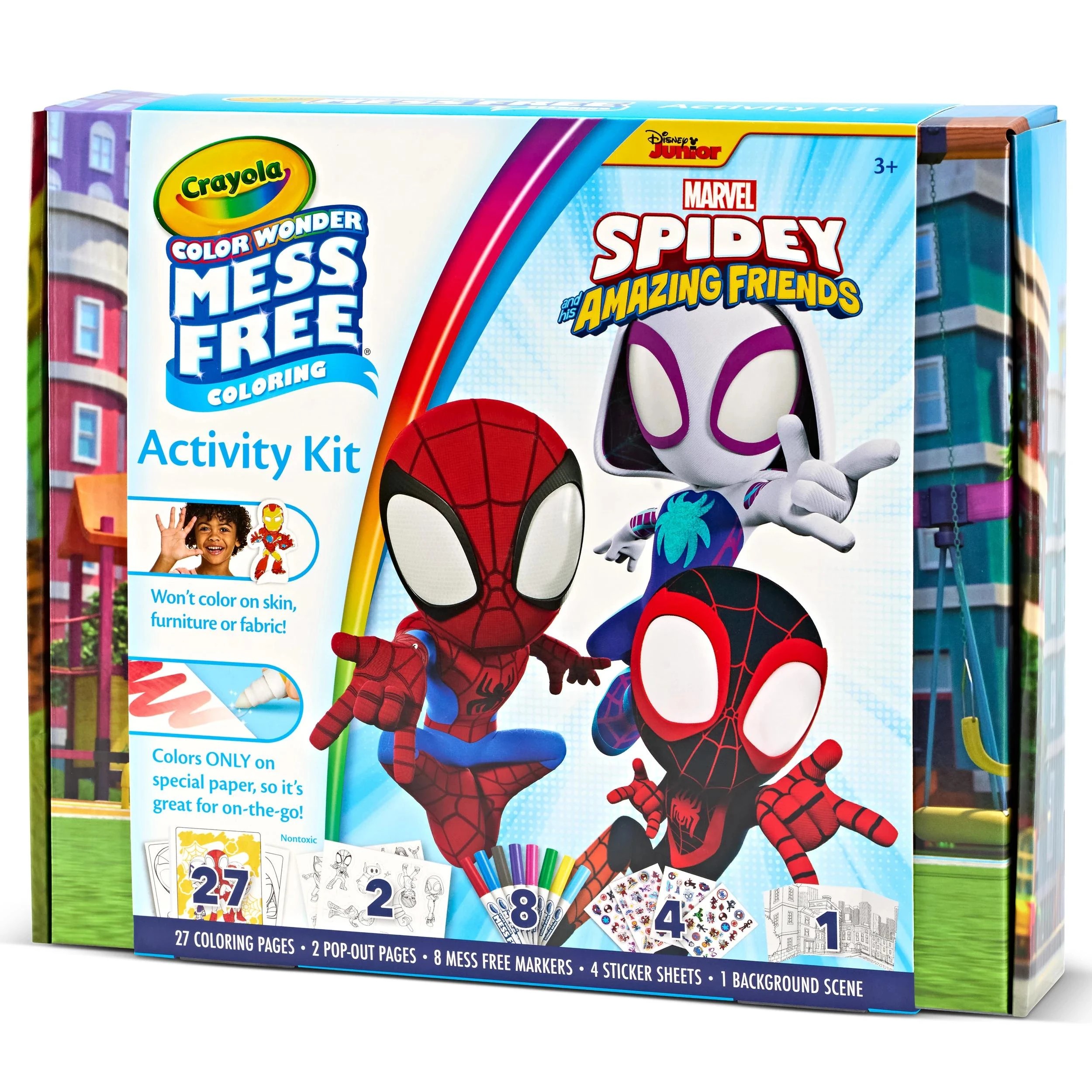 4 Crayola Color Wonder Activity Kit - Spidey - Multi, 4 of 7