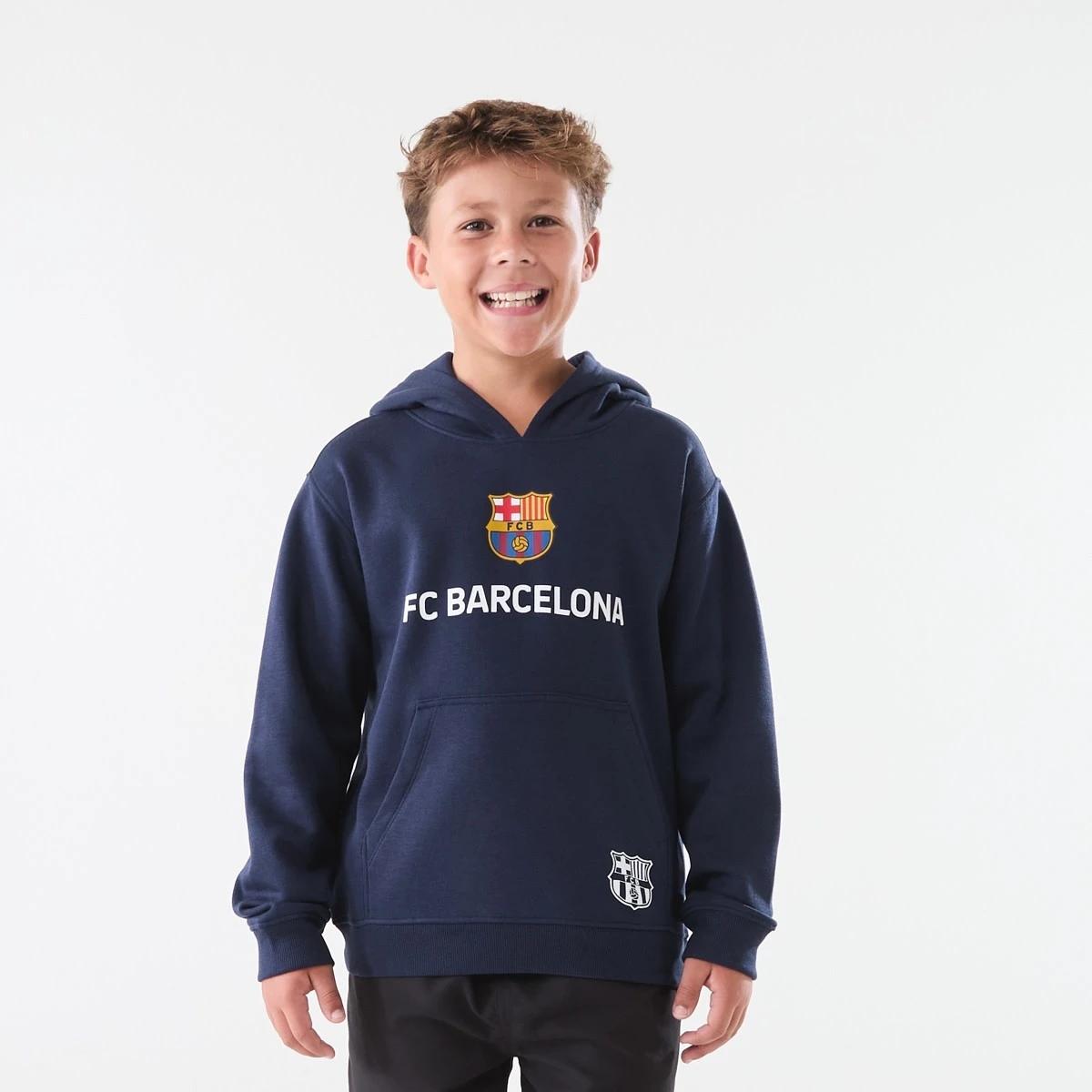 1 Official Youth Barcelona Hoodie Navy, 1 of 7