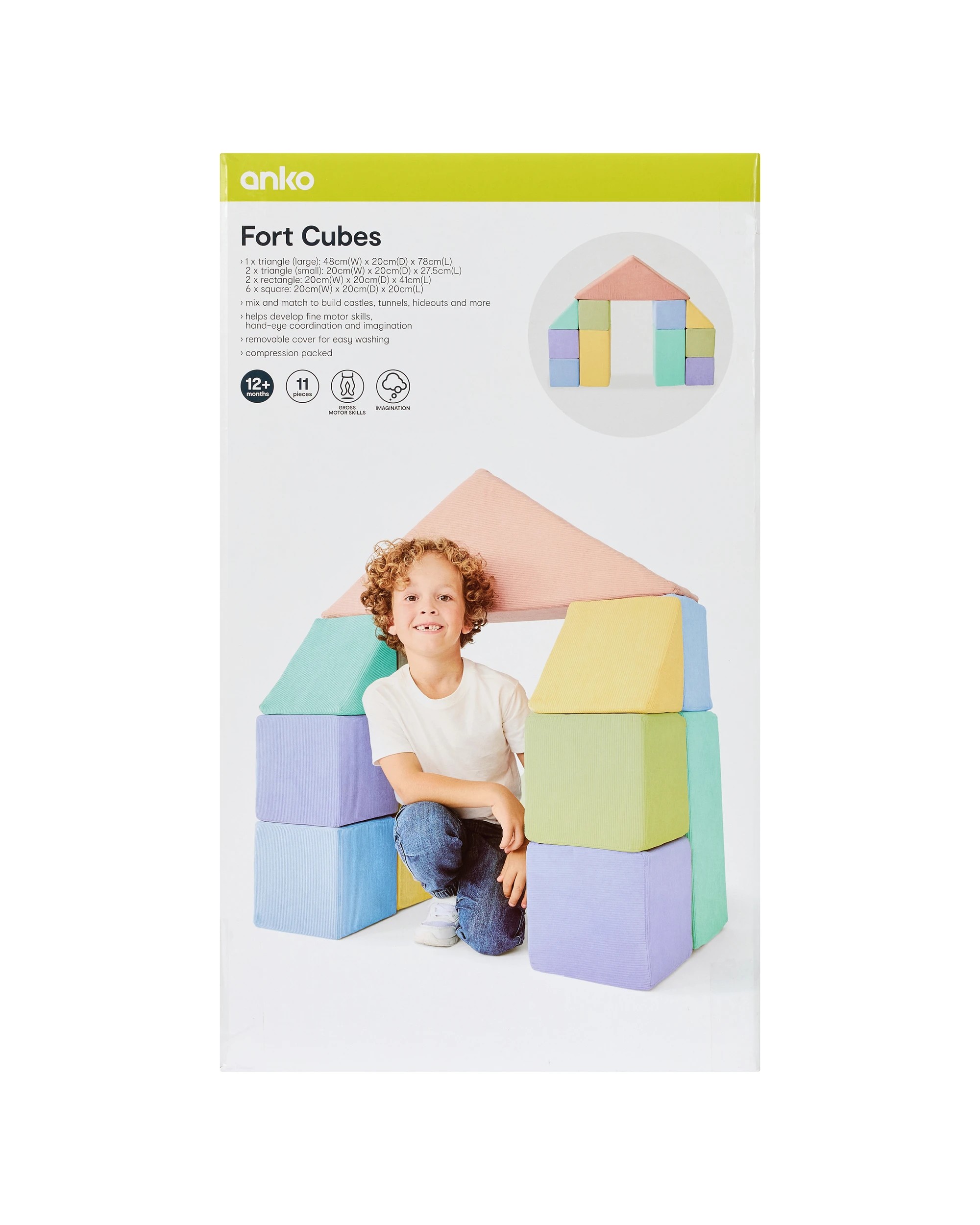 9 11 Piece Fort Cubes, 9 of 10