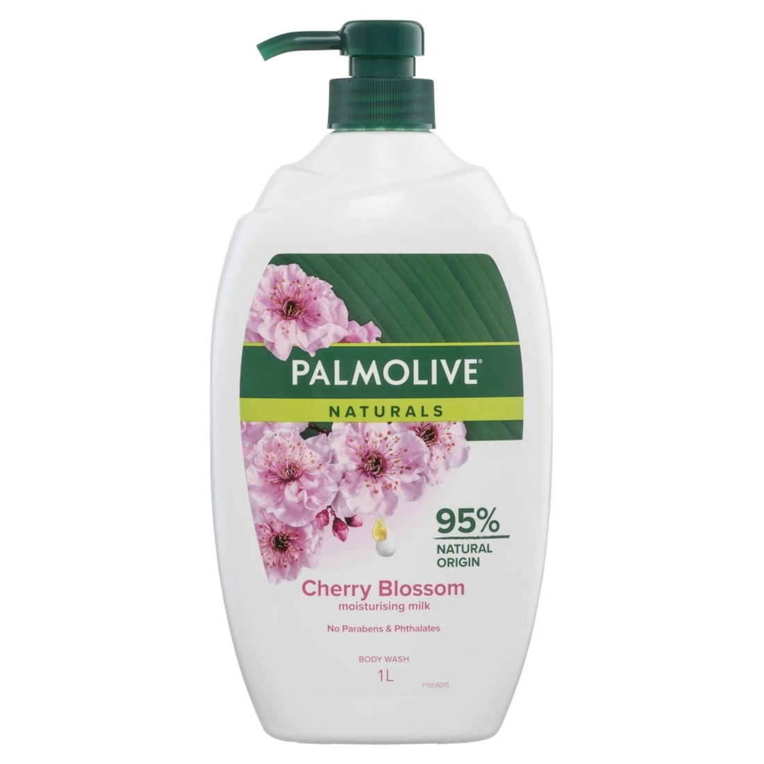 1 Palmolive Naturals Body Wash 1L - Cherry Blossom & Moisturising Milk, 1 of 9