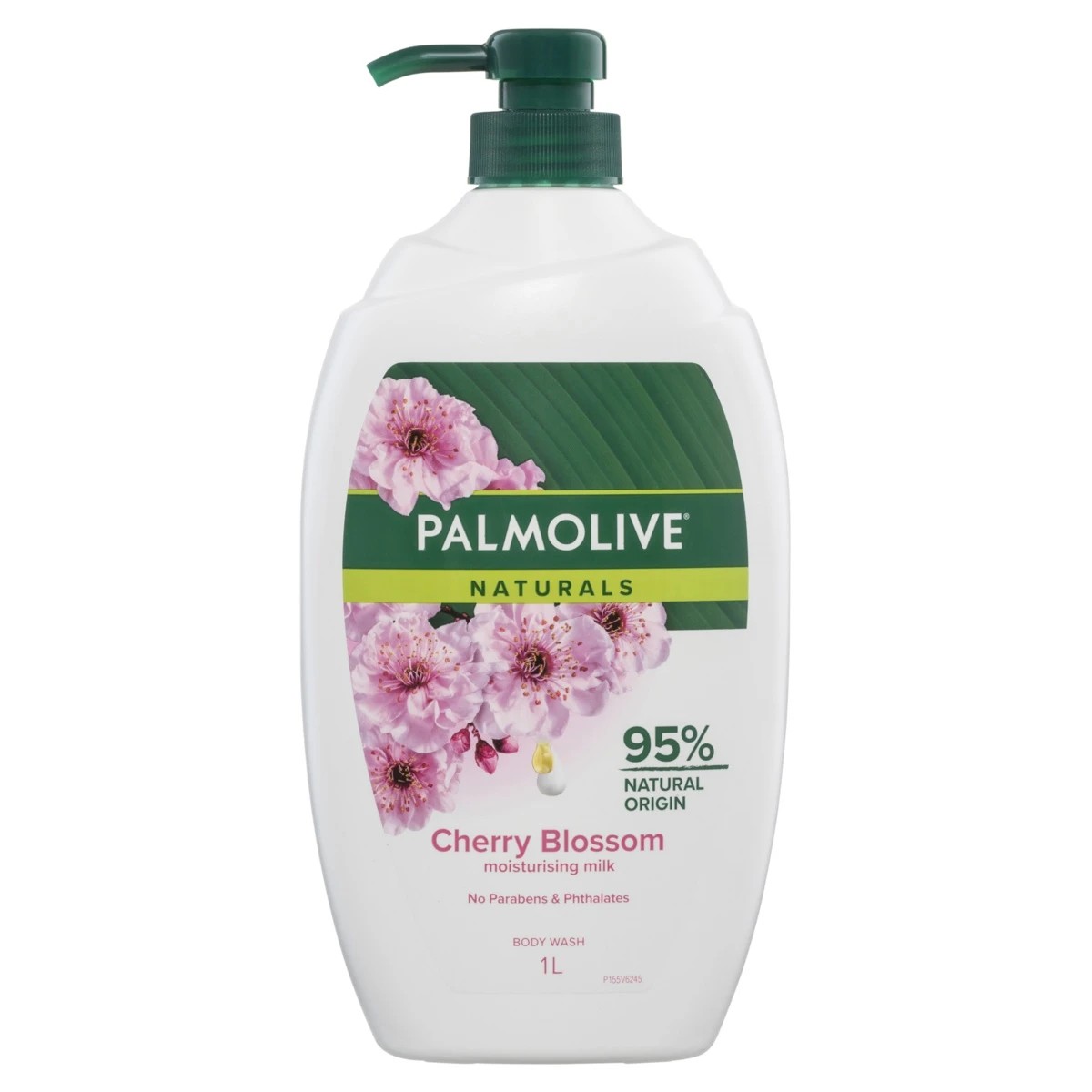 1 Palmolive Naturals Body Wash 1L - Cherry Blossom & Moisturising Milk, 1 of 9
