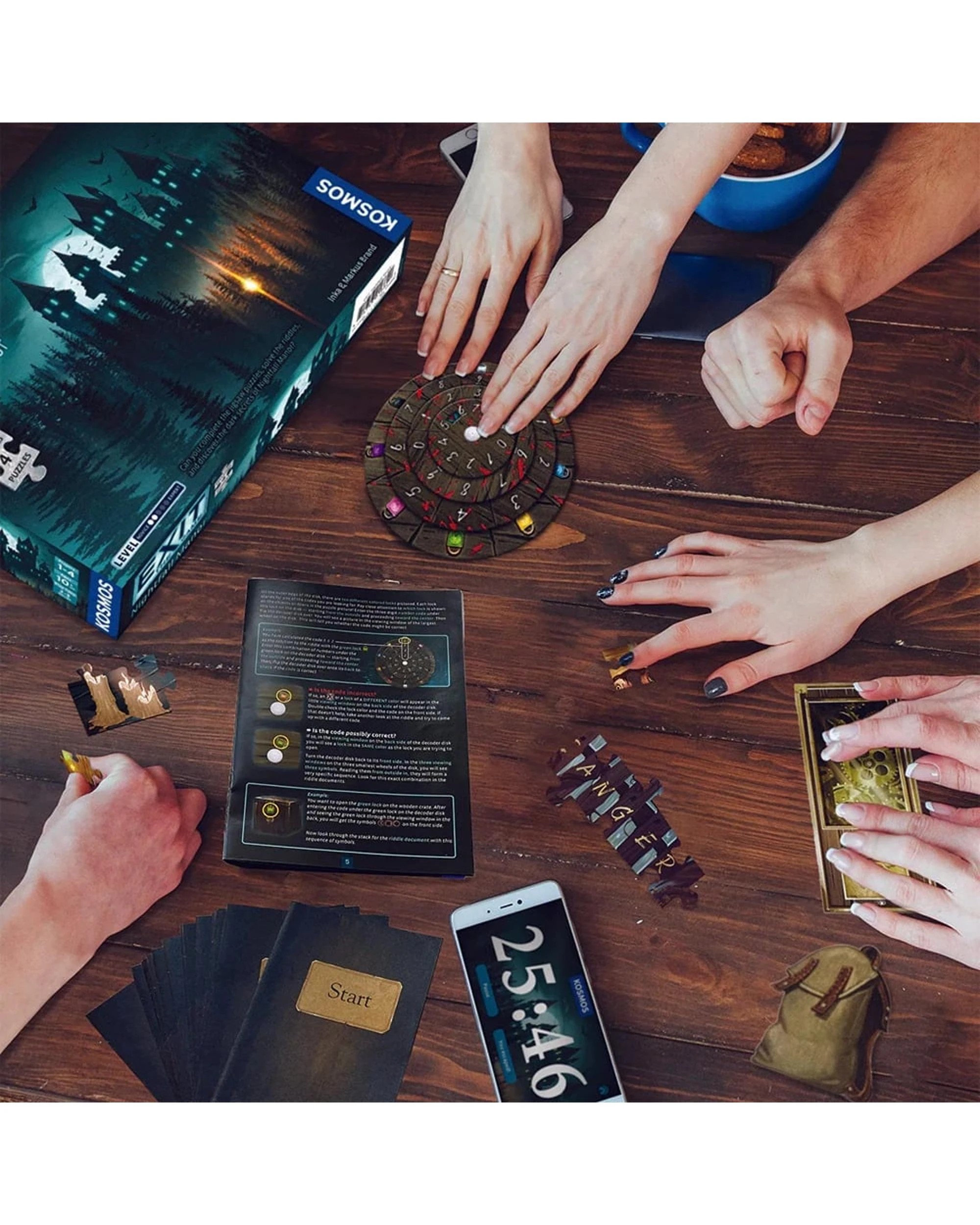 4 Exit the Game Nightfall Manor Jigsaw Puzzle Game, 4 of 5