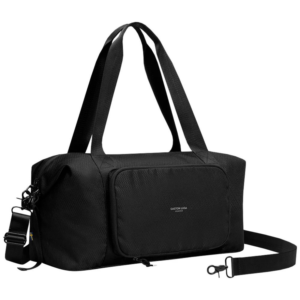 2 Gaston Luga Lightweight Packable Duffel Black, 2 of 7