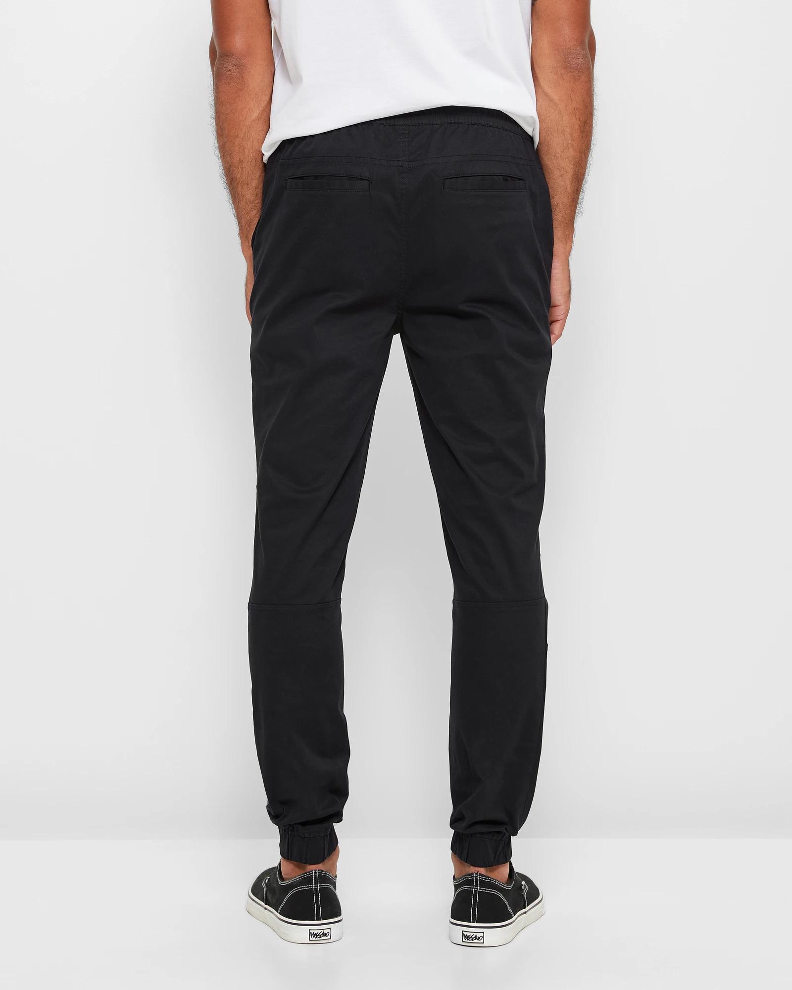 4 Target Woven Jogger Pants BLACK, 4 of 5