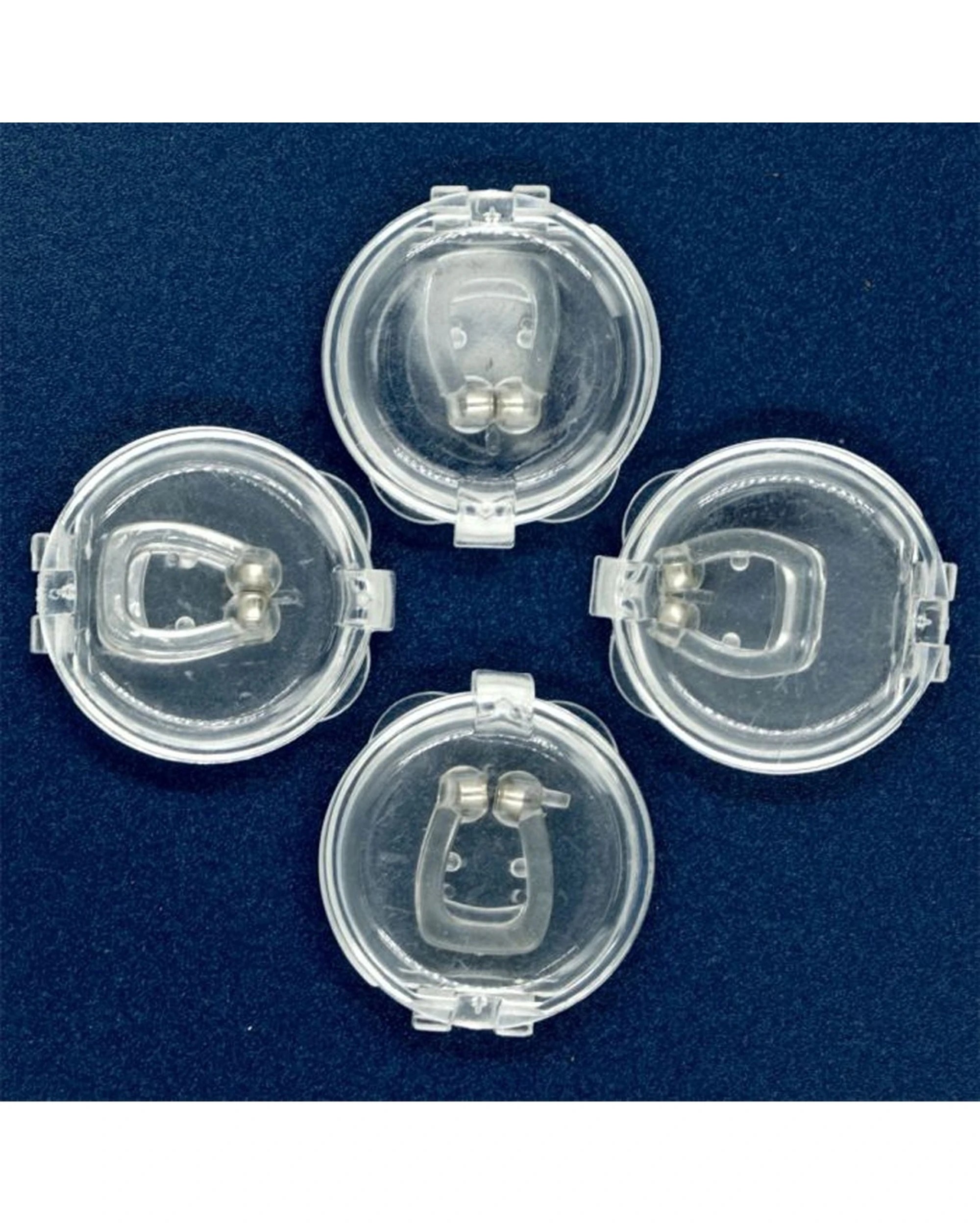 3 Activease 4pc Anti Snore Reusable Magnetic Nose Clips - Clear - Clear, 3 of 4