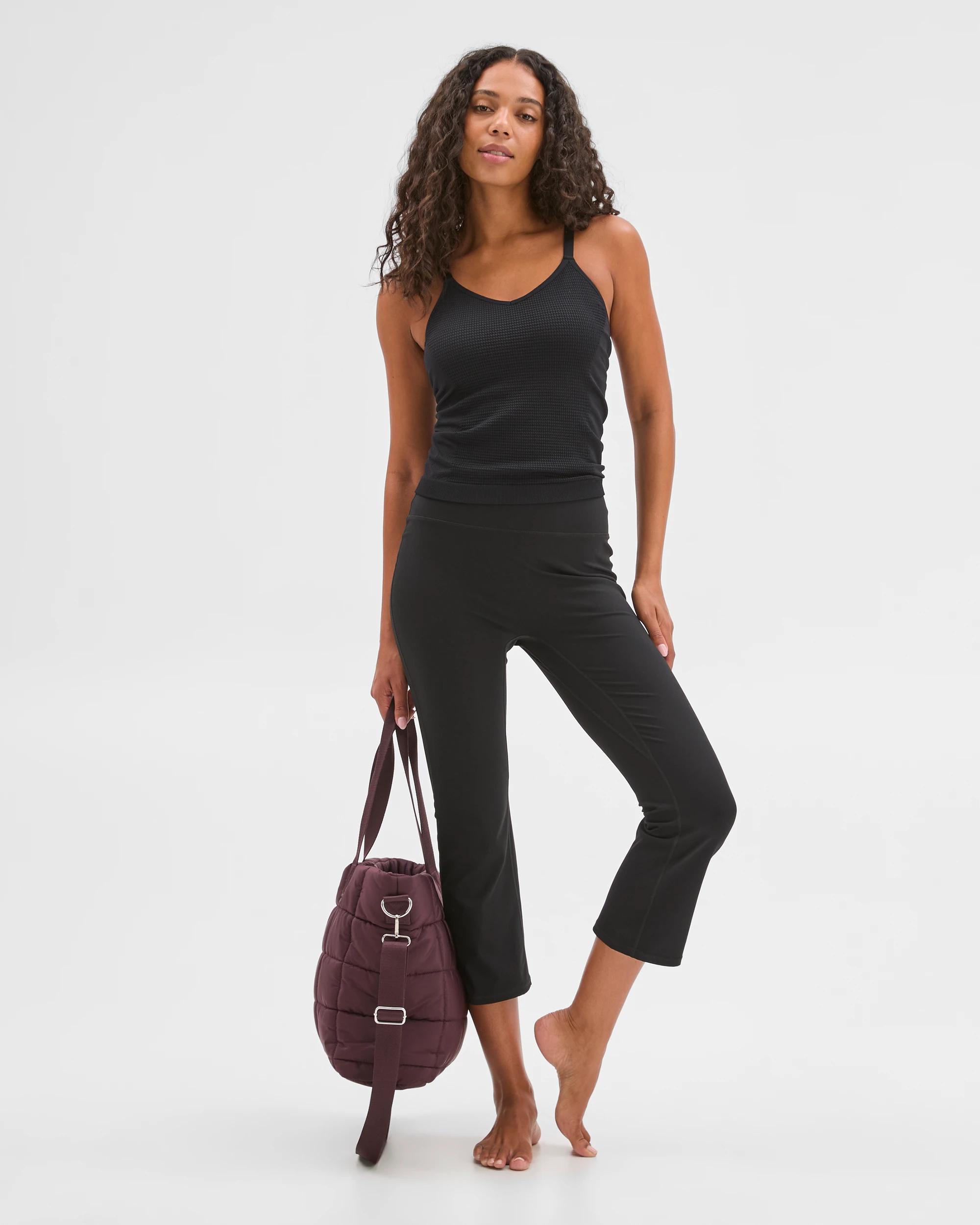 1 Target Active Studio Soft Kick Flare Pants BLACK, 1 of 7