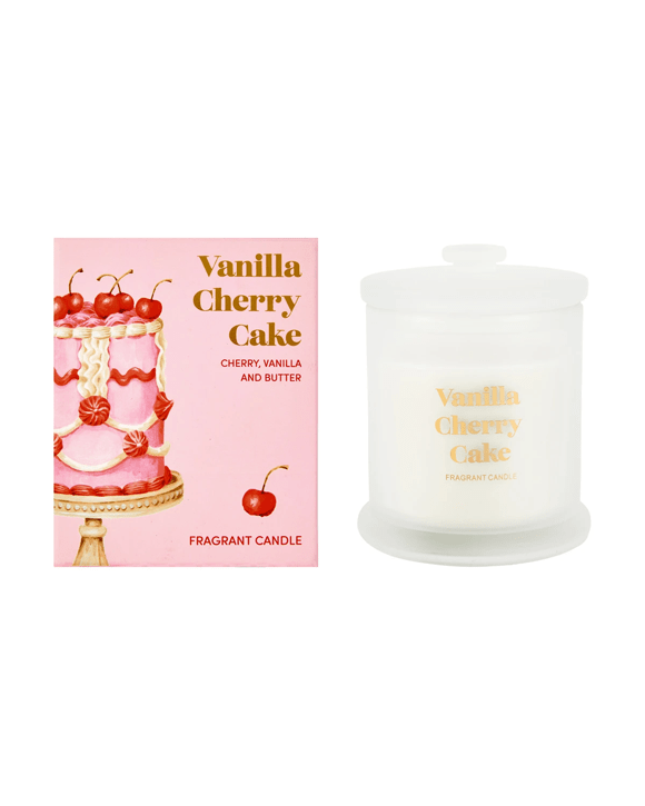 Vanilla Cherry Cake Fragrant Candle