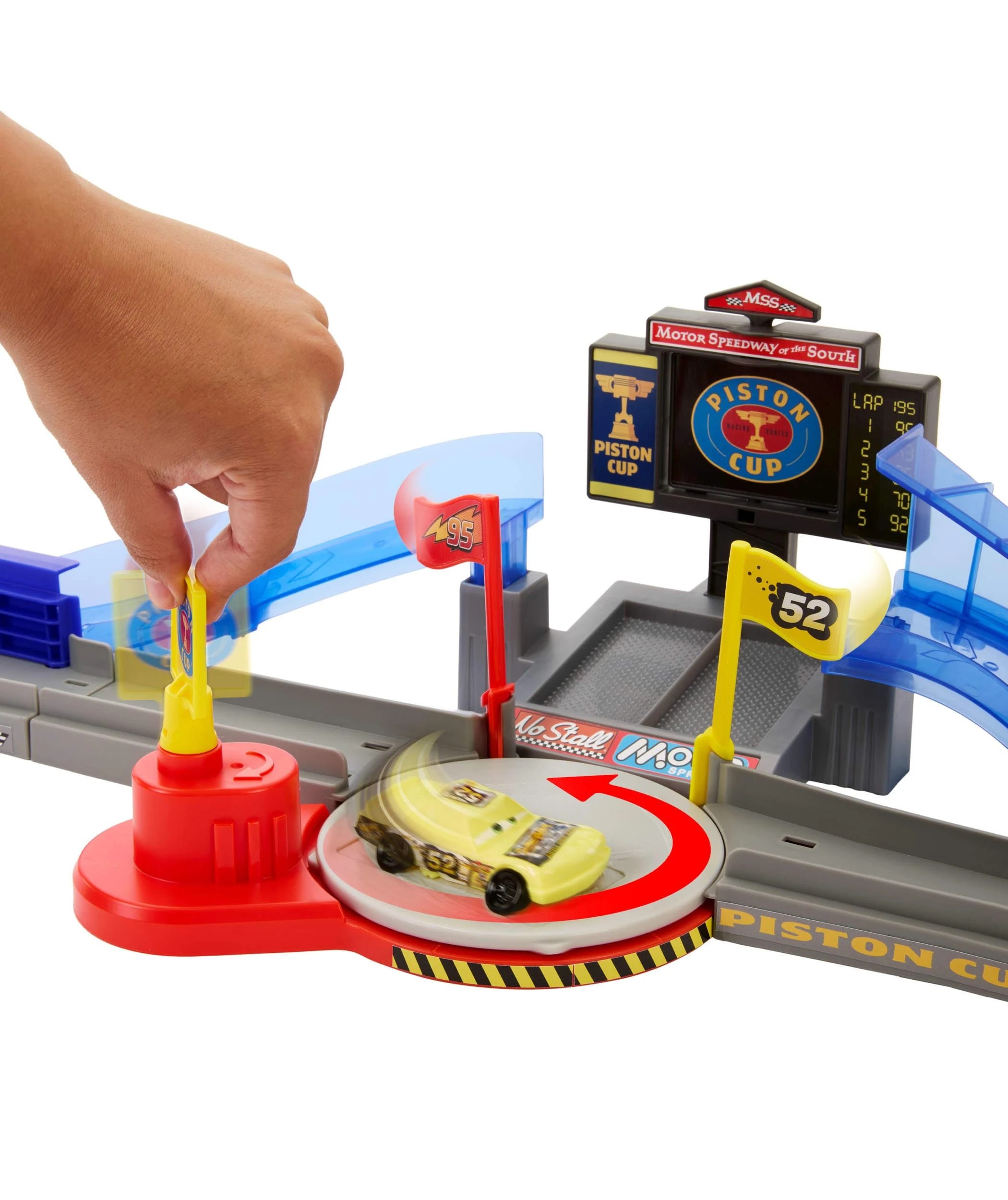 3 Disney and Pixar Cars Piston Cup Stunting Speedway Playset - Multi, 3 of 5