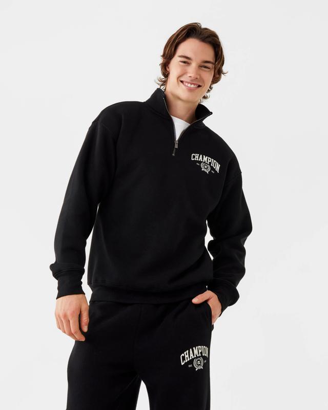 Champion Varsity Mens Quarter Zip Sweats