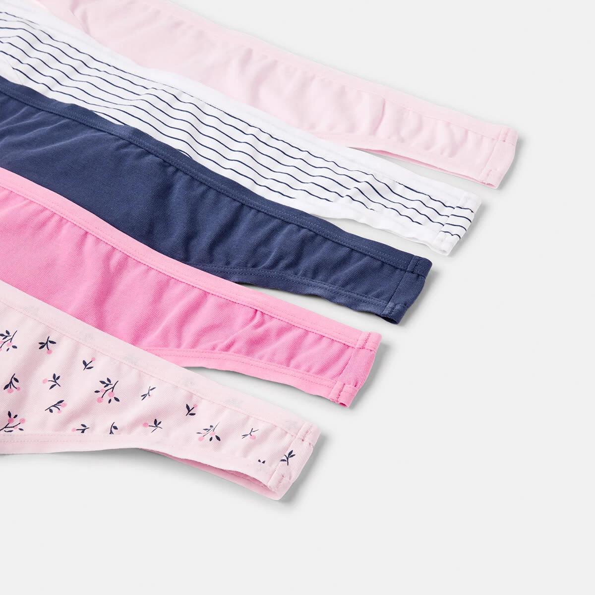 2 5 Pack G-String Briefs DITSY MULTI, 2 of 9