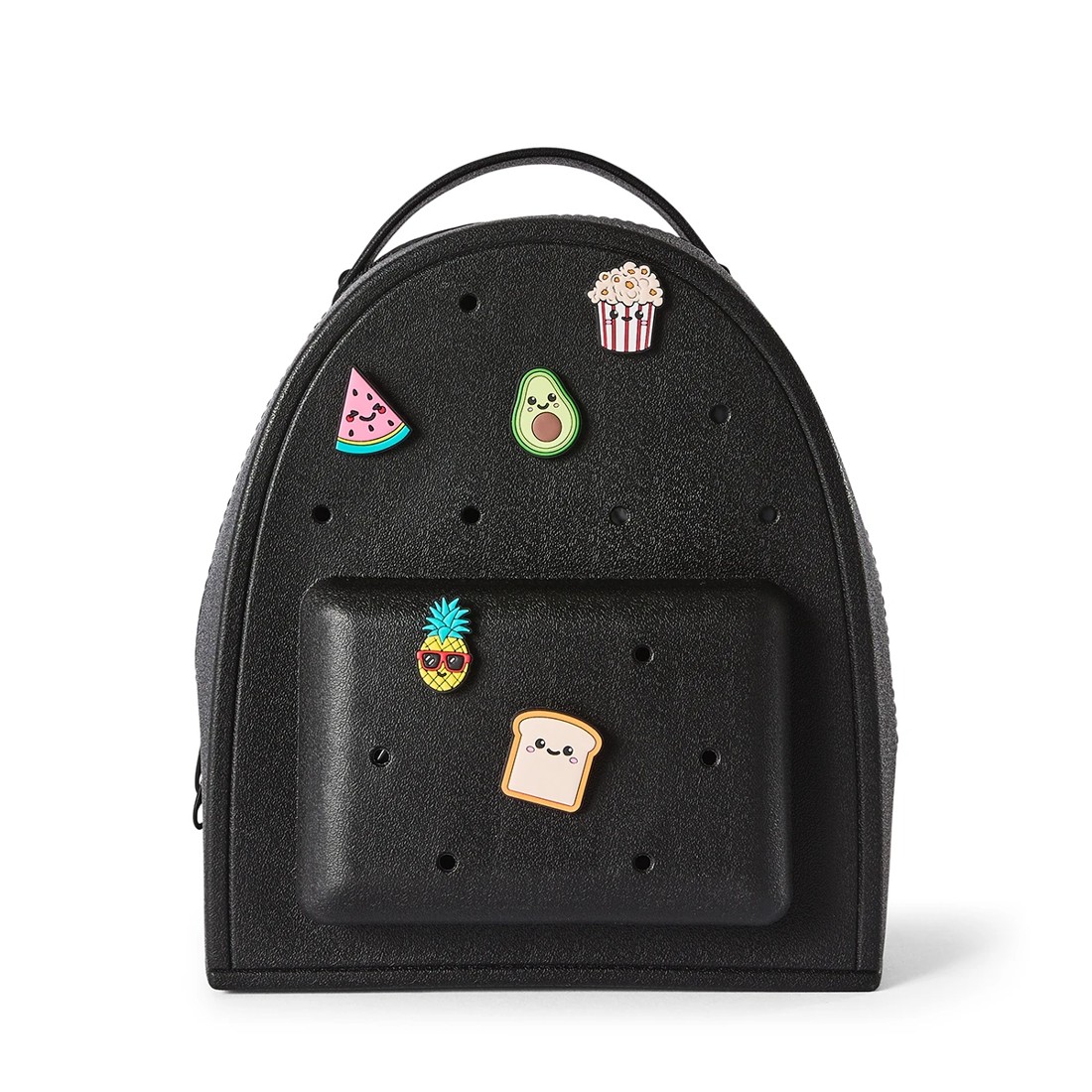 3 Mini Backpack with Charms - Black, 3 of 9
