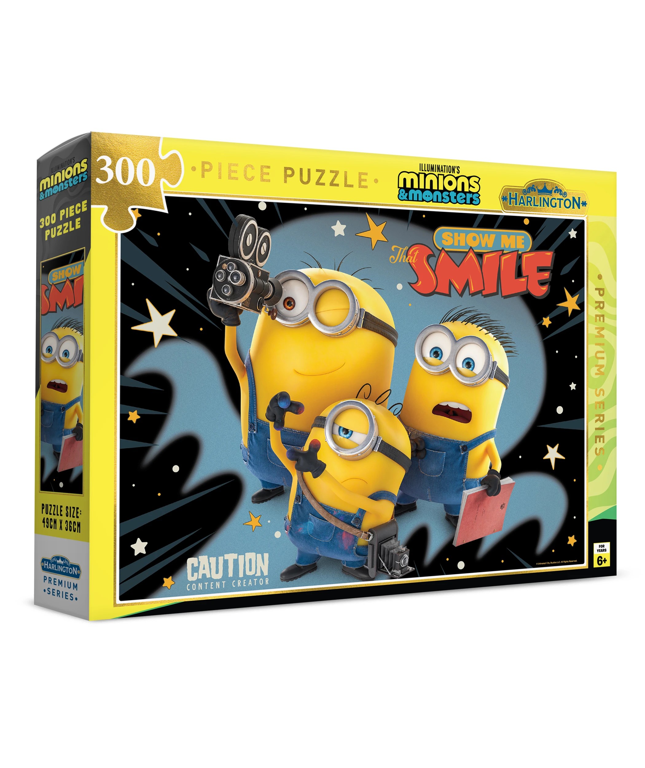 2 Licensed Harlington Premium Kids 300 Piece Jigsaw Puzzle - Assorted - Multi, 2 of 7