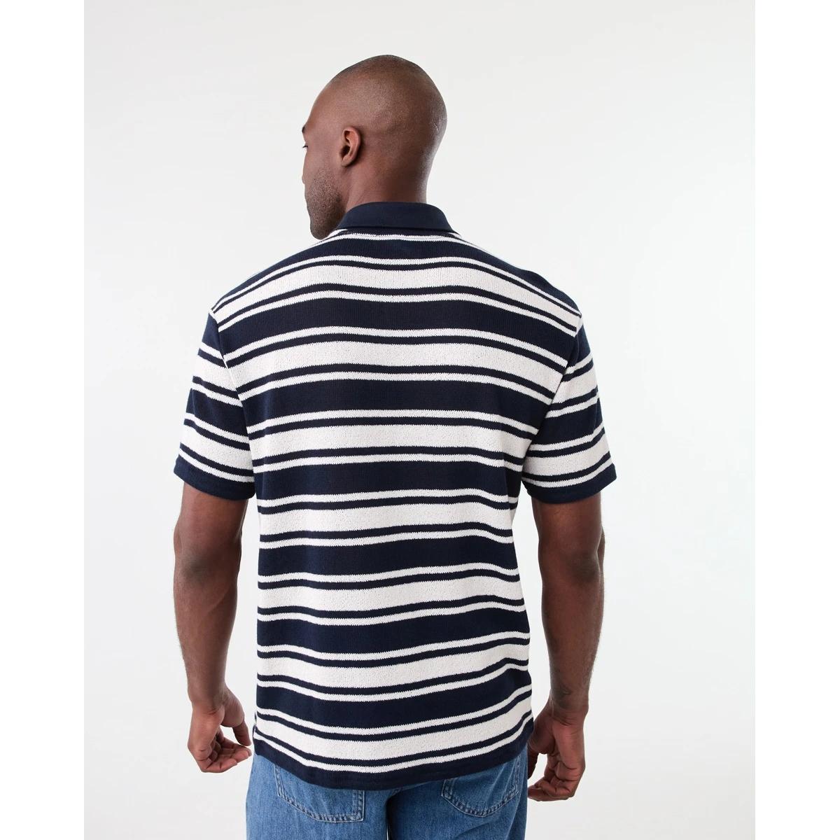 3 Stripe Polo Shirt Nvy Strp, 3 of 6