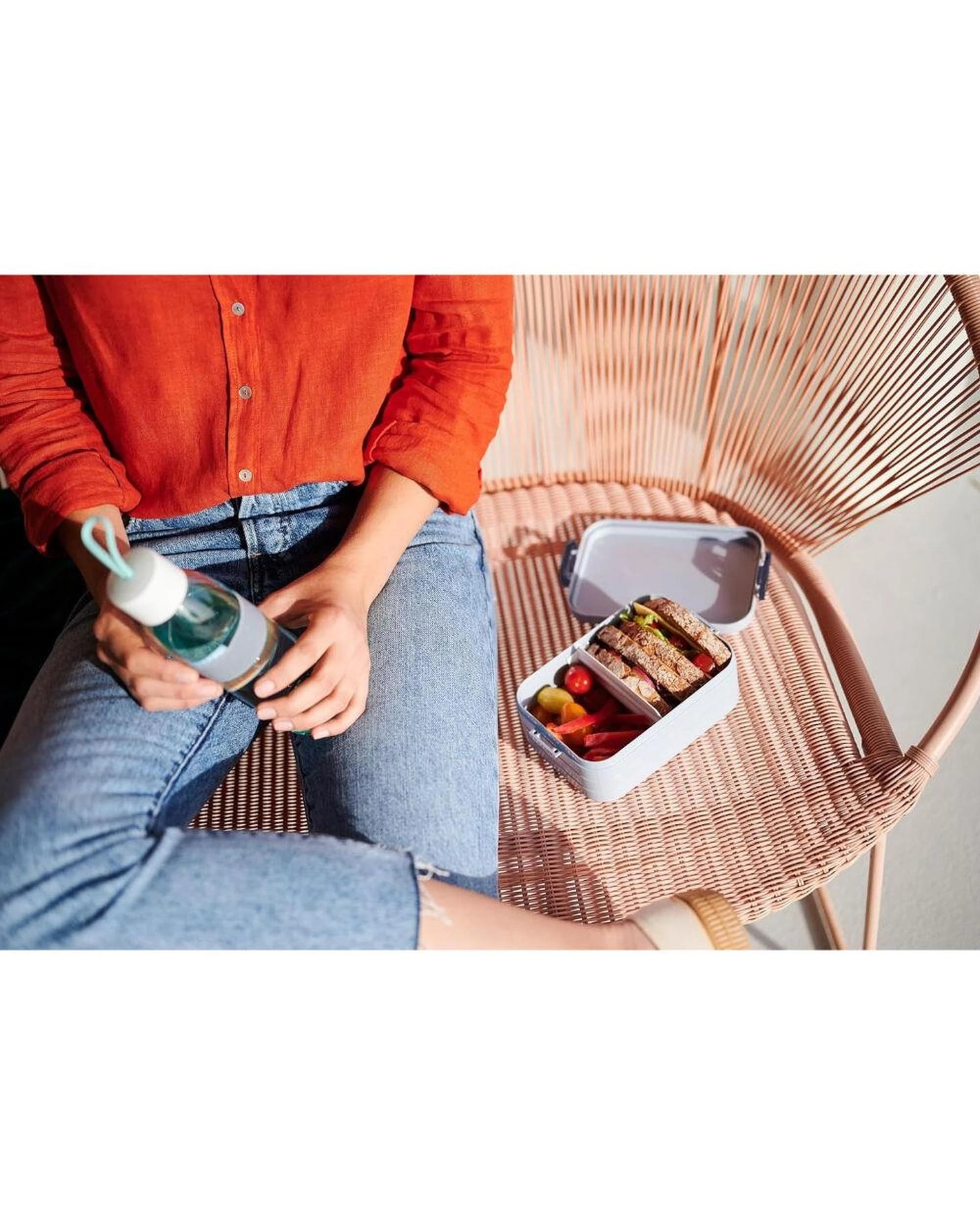 4 Mepal Take a Break Lunch Box  Medium Nordic Pink, 4 of 5