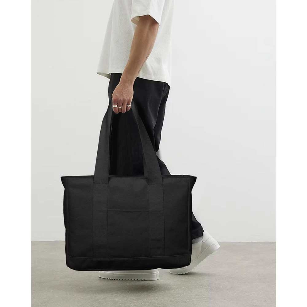 4 Otto 16" Tote Bag Black, 4 of 6