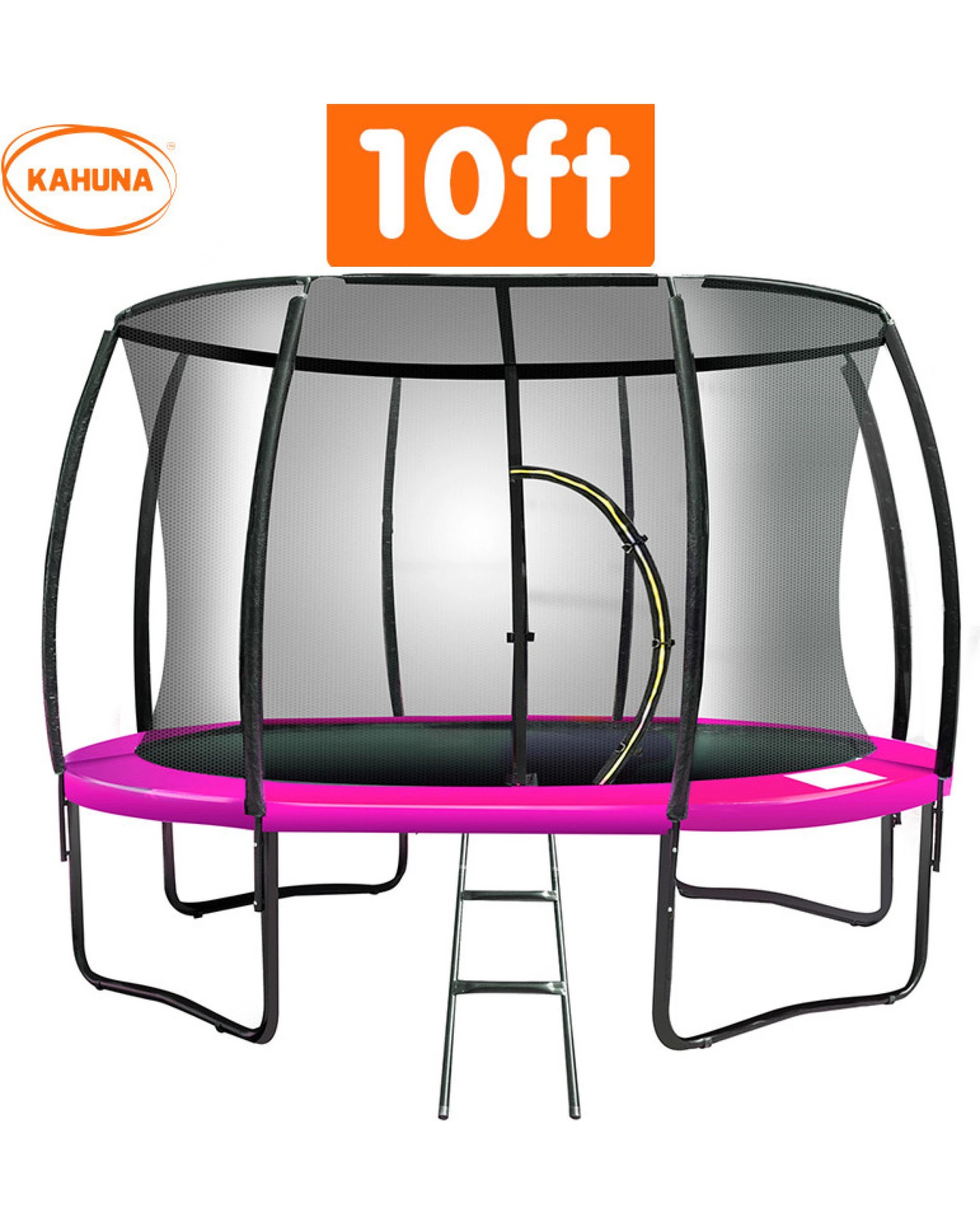 2 Kahuna 10 ft Trampoline - Pink, 2 of 5