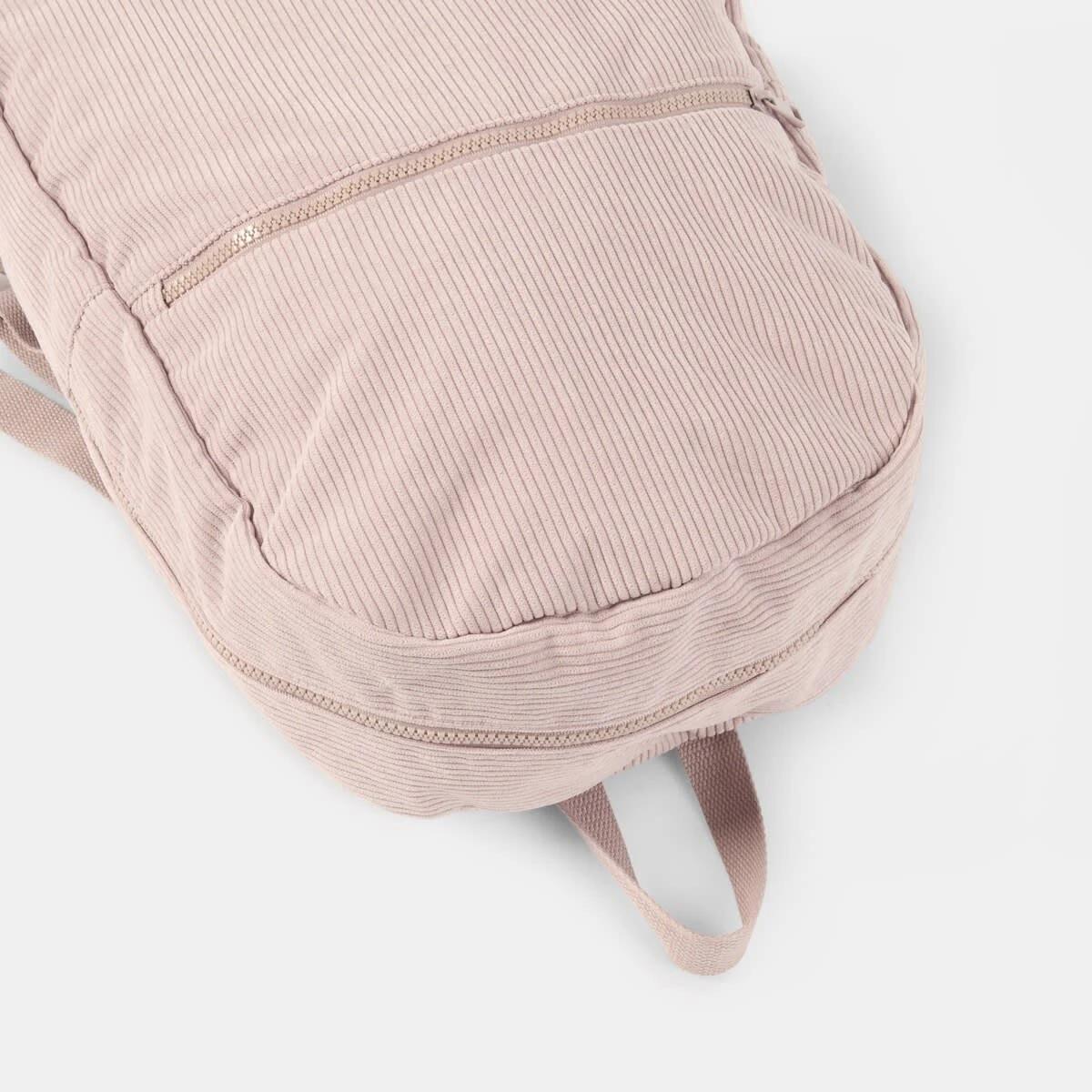 4 Corduroy Backpack Rose Pink, 4 of 5