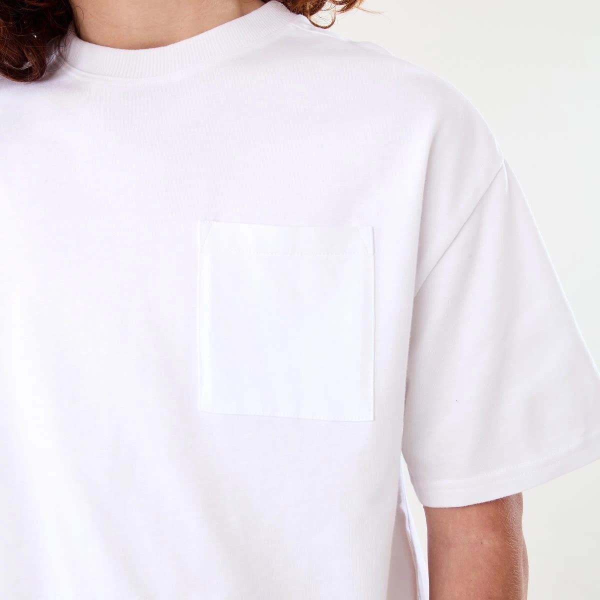 4 Short Sleeve Oversized T-shirt WHITE, 4 of 7