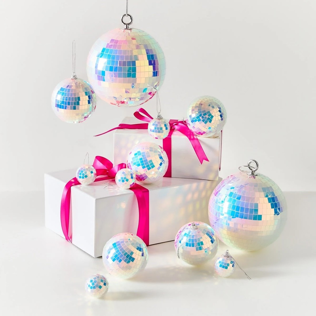 1 12 Piece Iridescent Disco Balls, 1 of 9