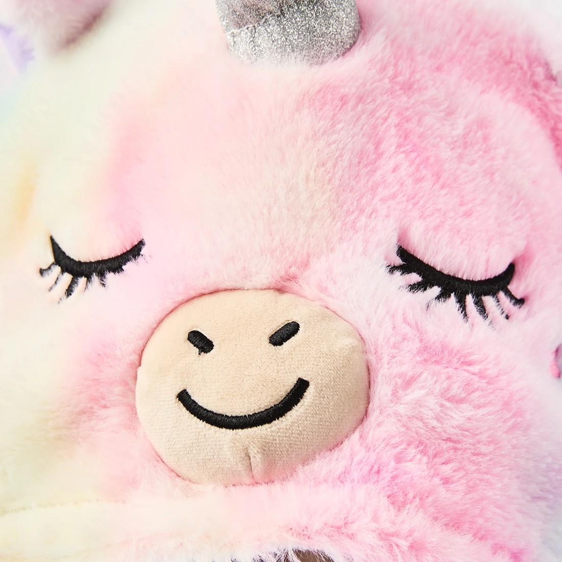 9 Plush Hood Pillow - Unicorn, 9 of 10