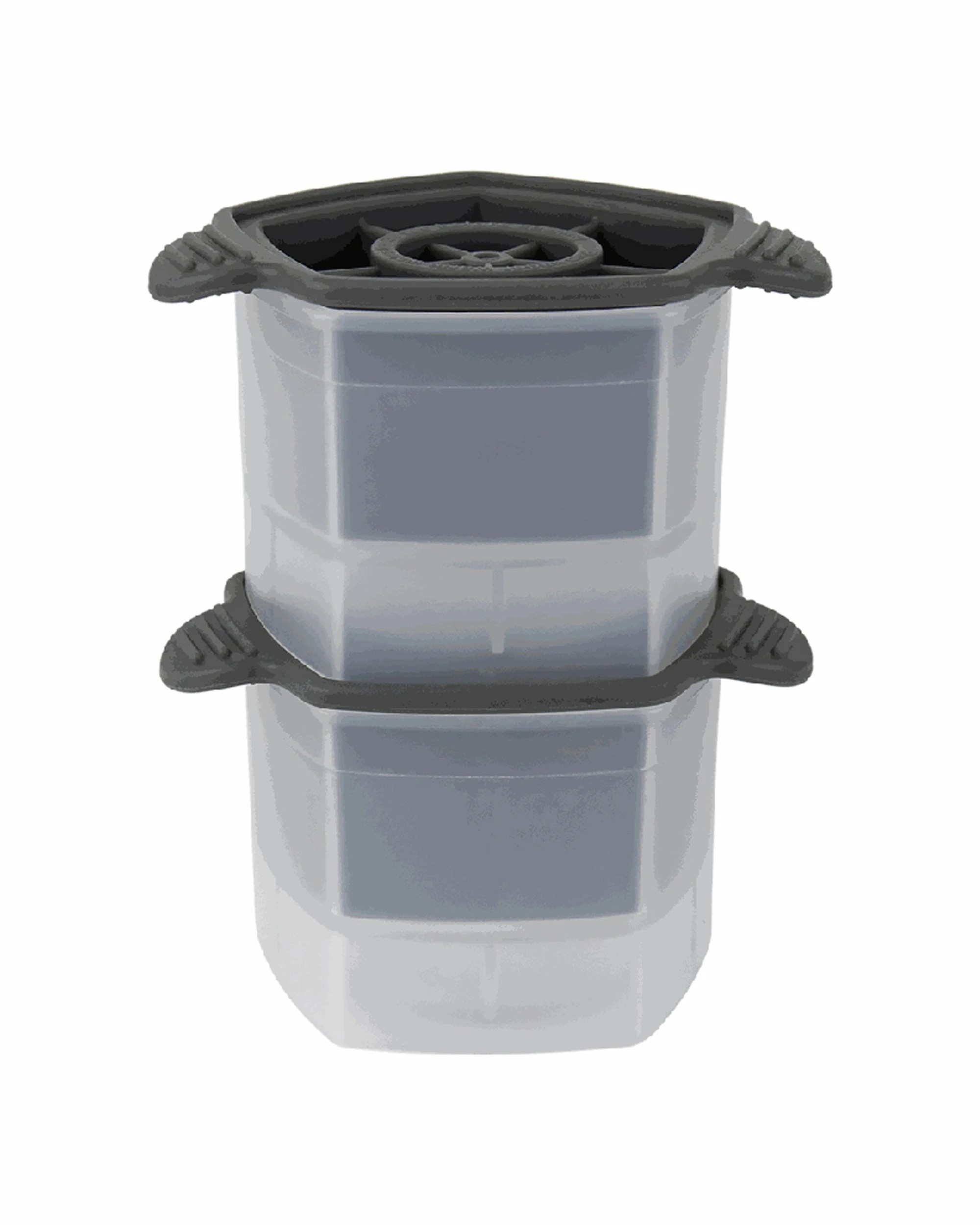 1 Tovolo 2pc Rose Ice Mould Set For Drinks Elegant Rose Ice Blocks Decor - Black, 1 of 3