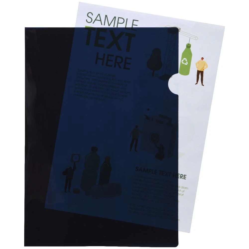 2 J.Burrows Report Cover A4 Blue, 2 of 2