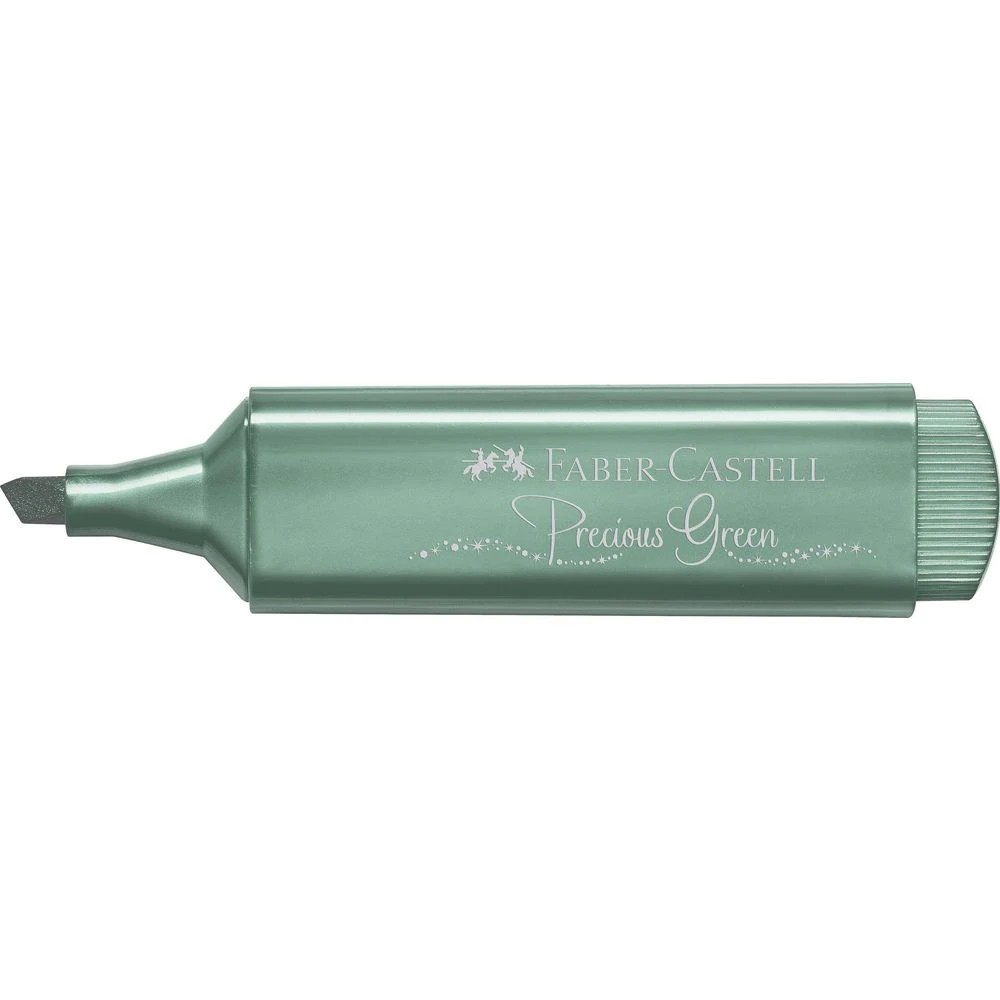 3 Faber-Castell Textliner Highlighter Metallic Precious Green, 3 of 10