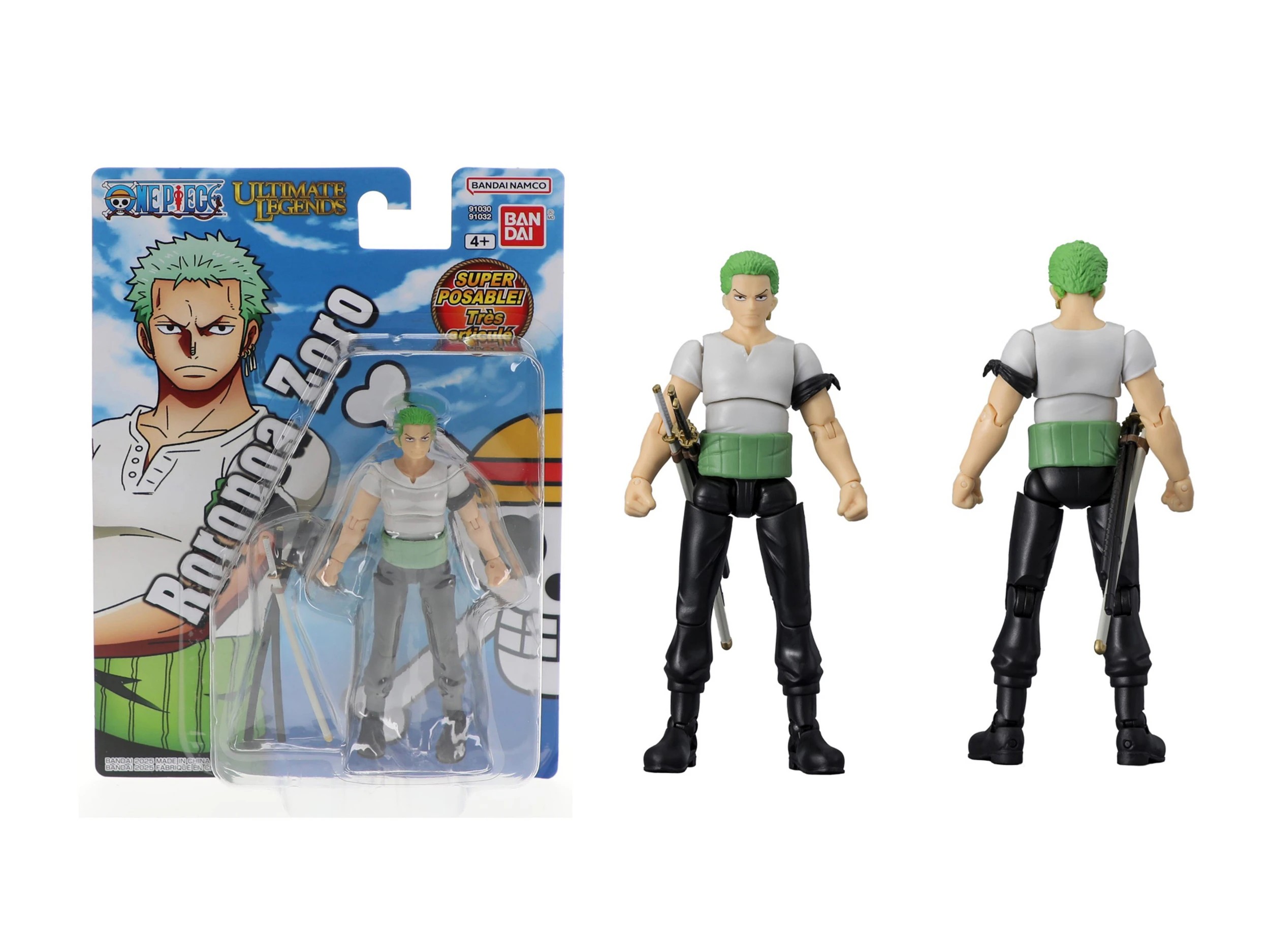 3 Bandai Ultimate Legends One Piece Action Figure - Assorted - Multi, 3 of 5